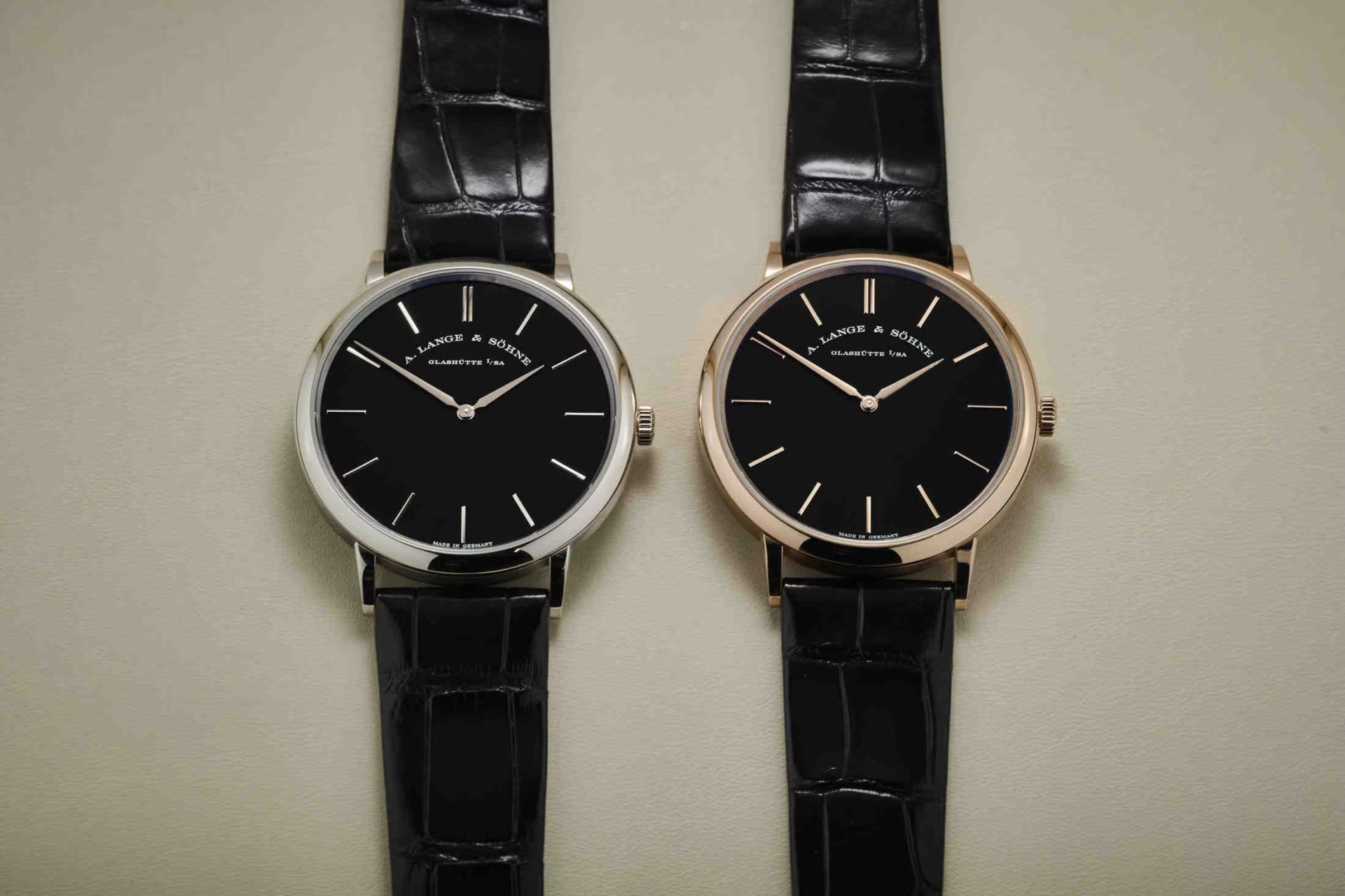 A. Lange & Söhne Saxonia Thin Onyx Editions