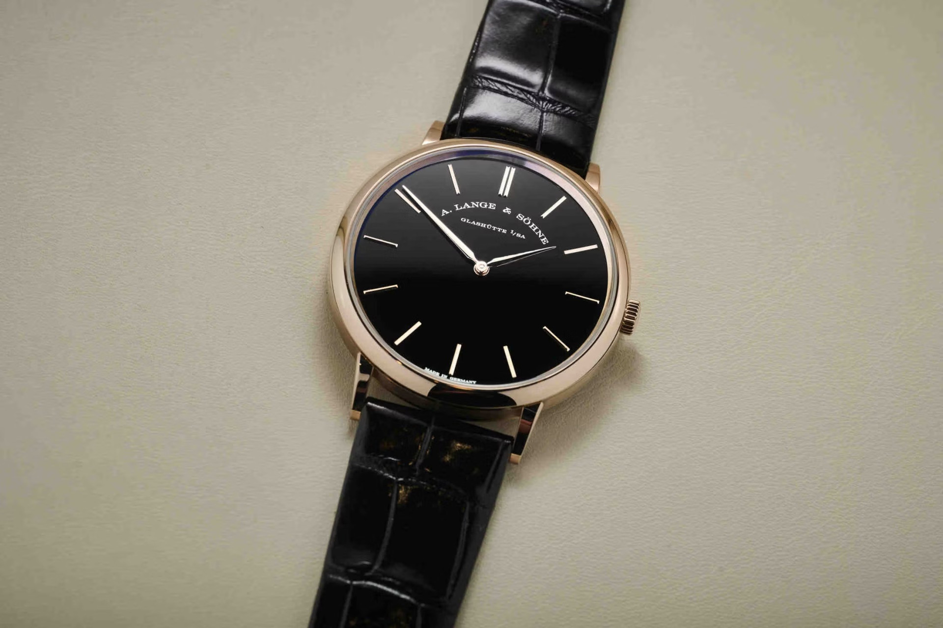 A. Lange & Söhne Saxonia Thin Onyx Editions