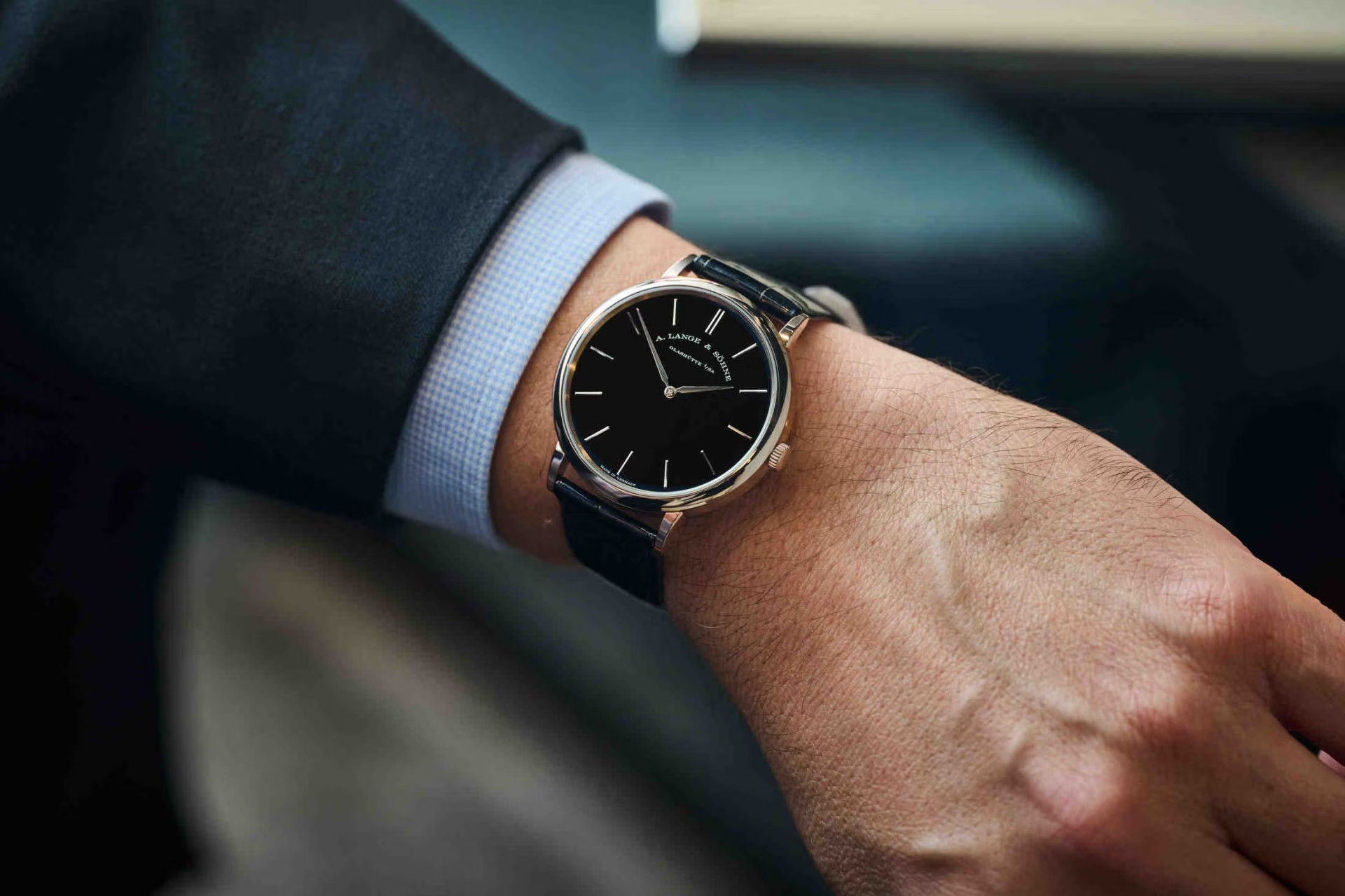 A. Lange & Söhne Saxonia Thin Onyx Editions