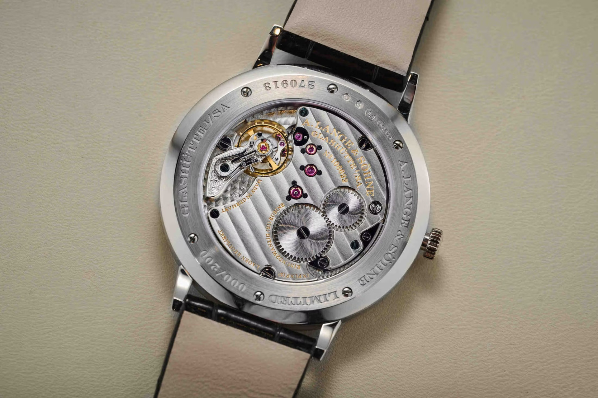 A. Lange & Söhne Saxonia Thin Onyx Editions