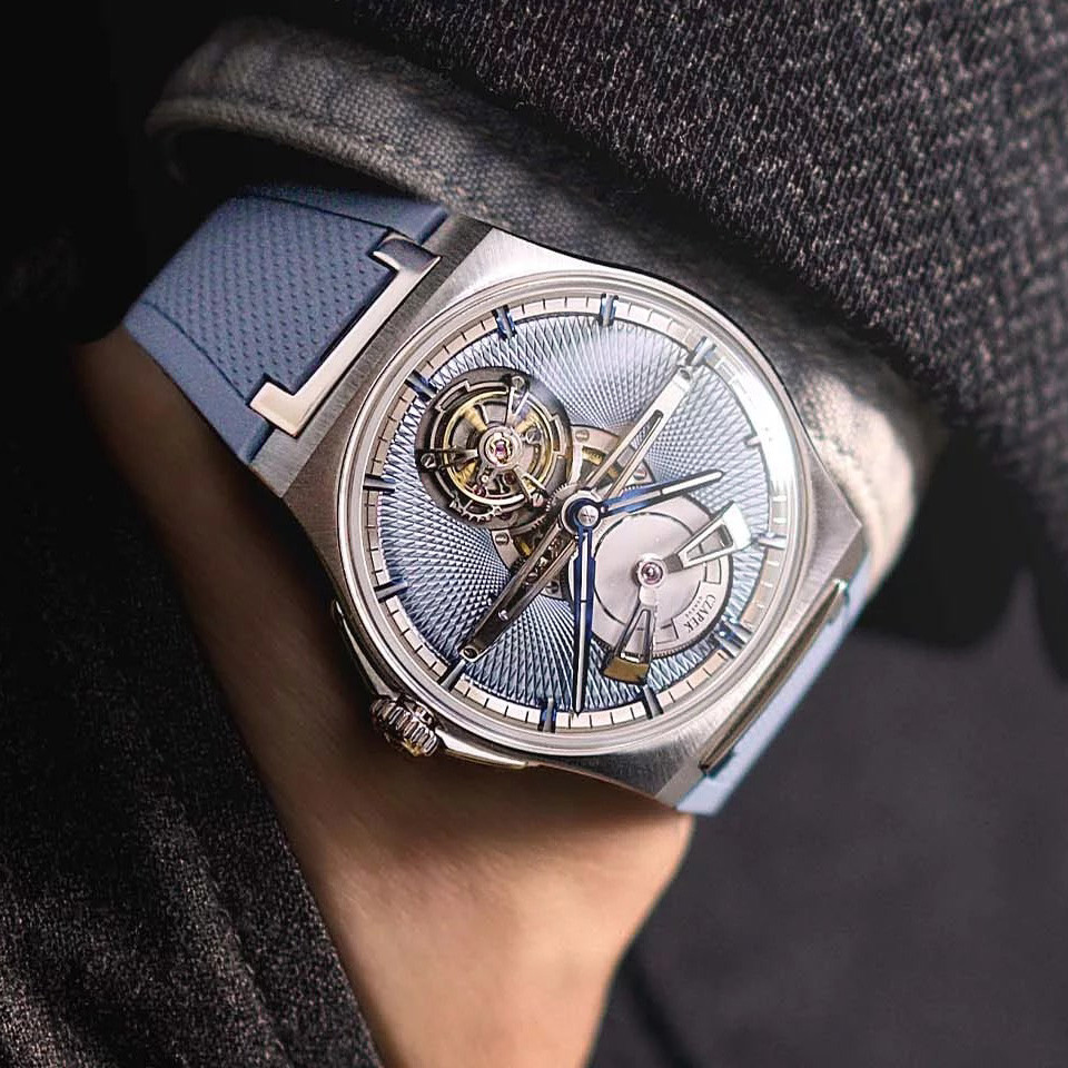 Czapek Antarctique Tourbillon Glacier Blue