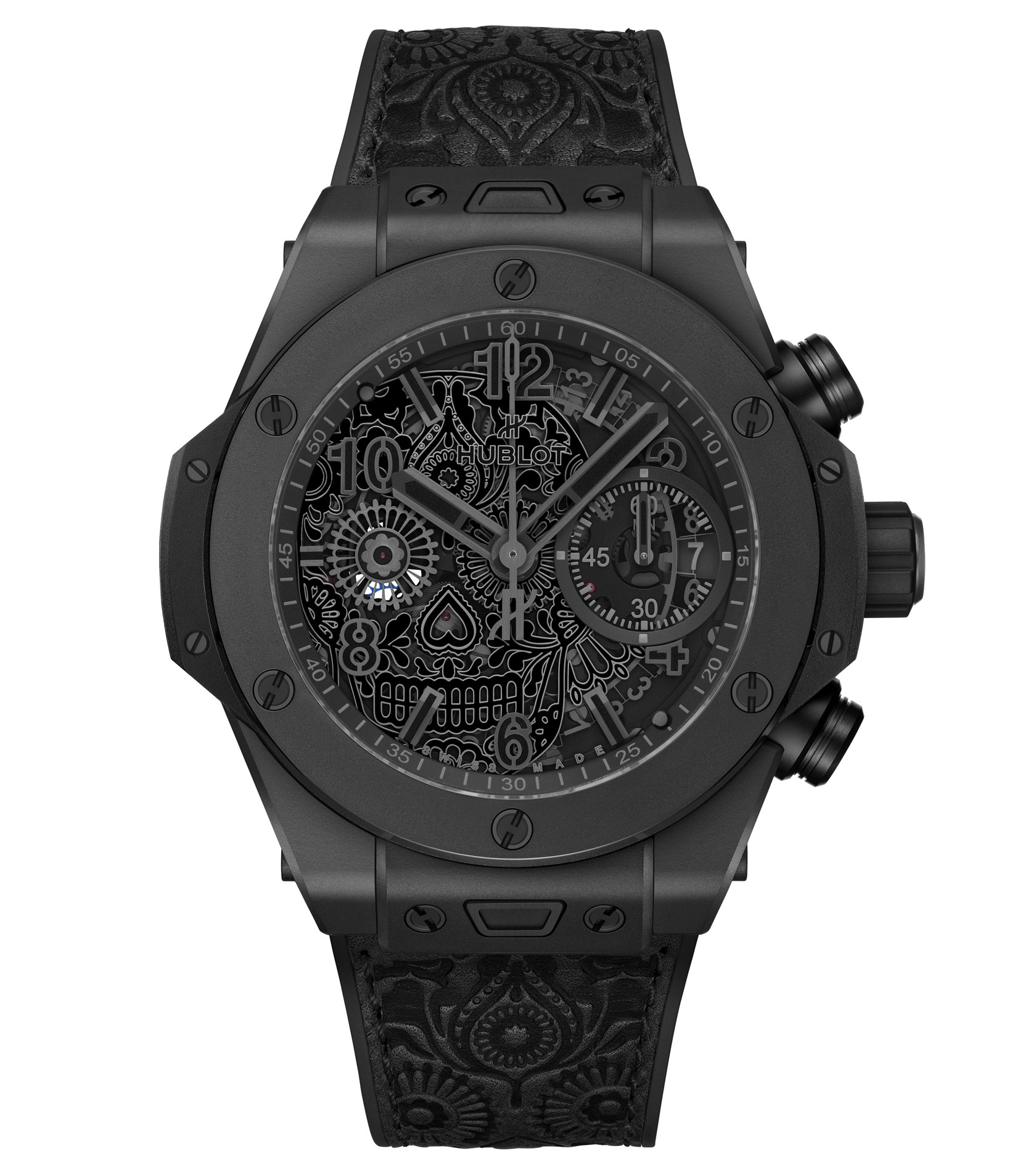 Hublot Big Bang Unico Calavera All Black
