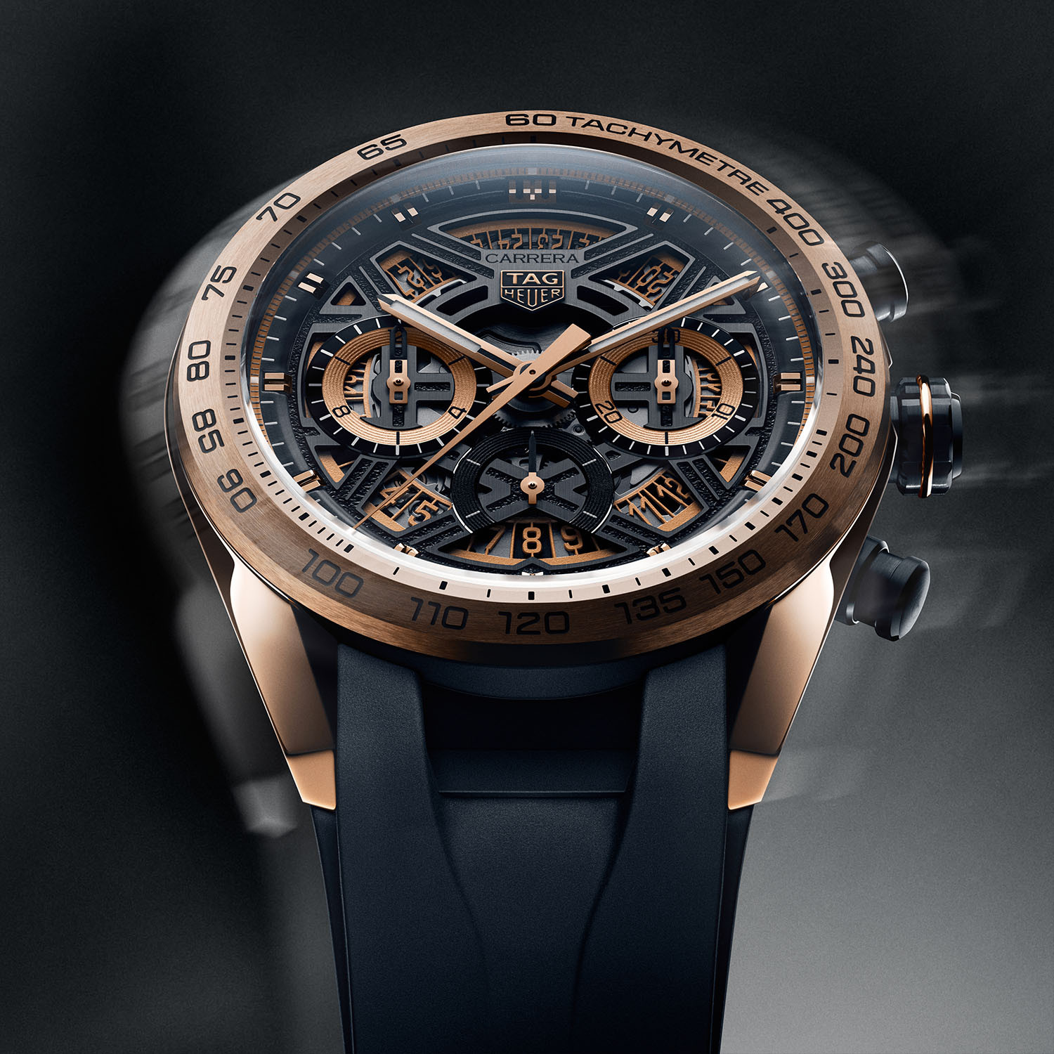 Carrera Chronograph Extreme Sport Rose Gold