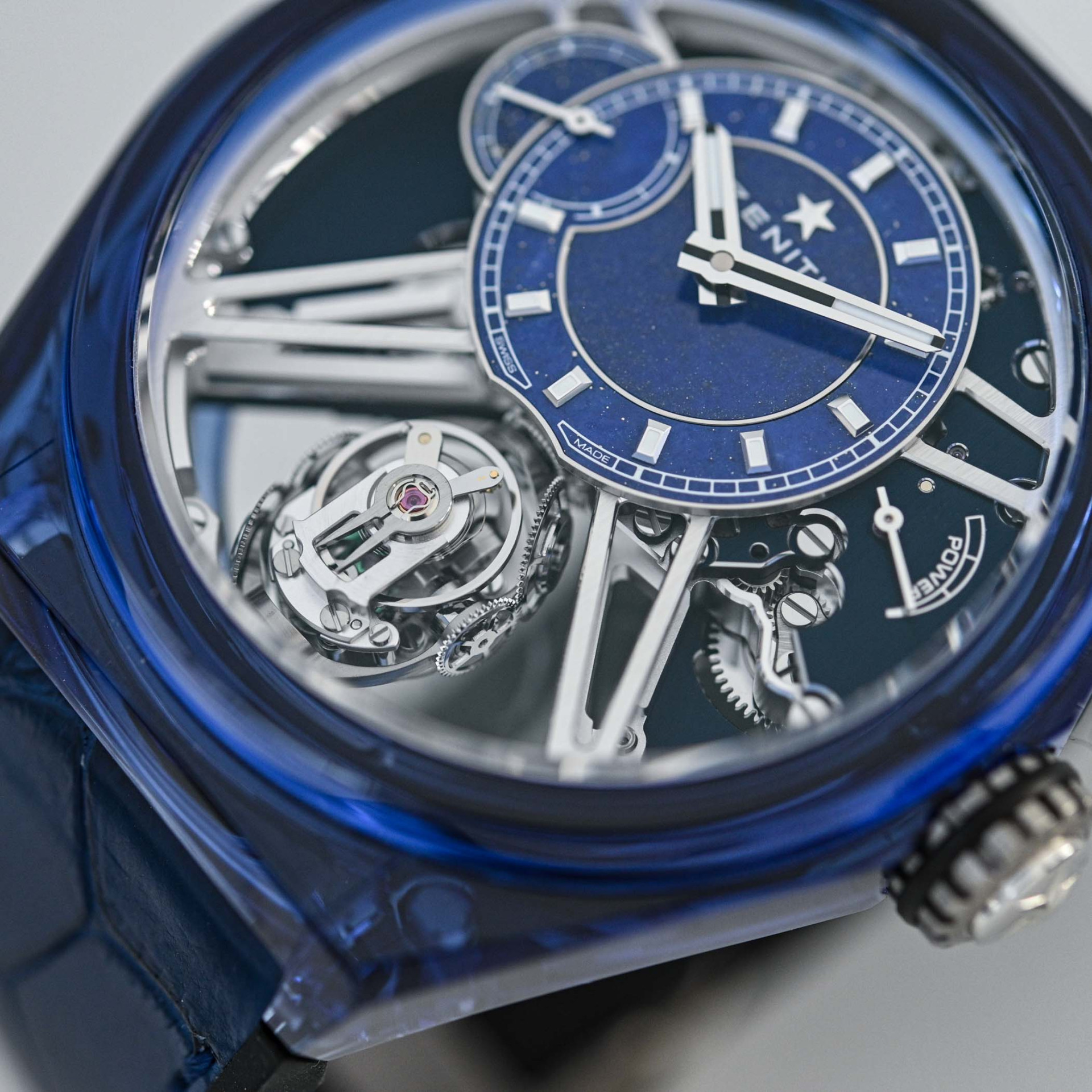 Zenith Defy Zero G Sapphire Limited Edition