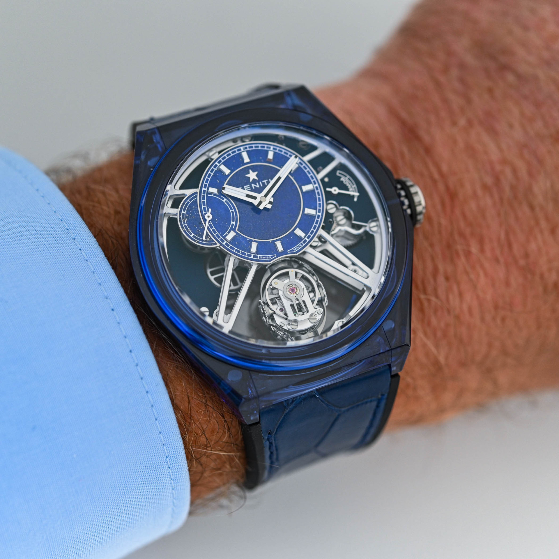 Zenith Defy Zero G Sapphire Limited Edition