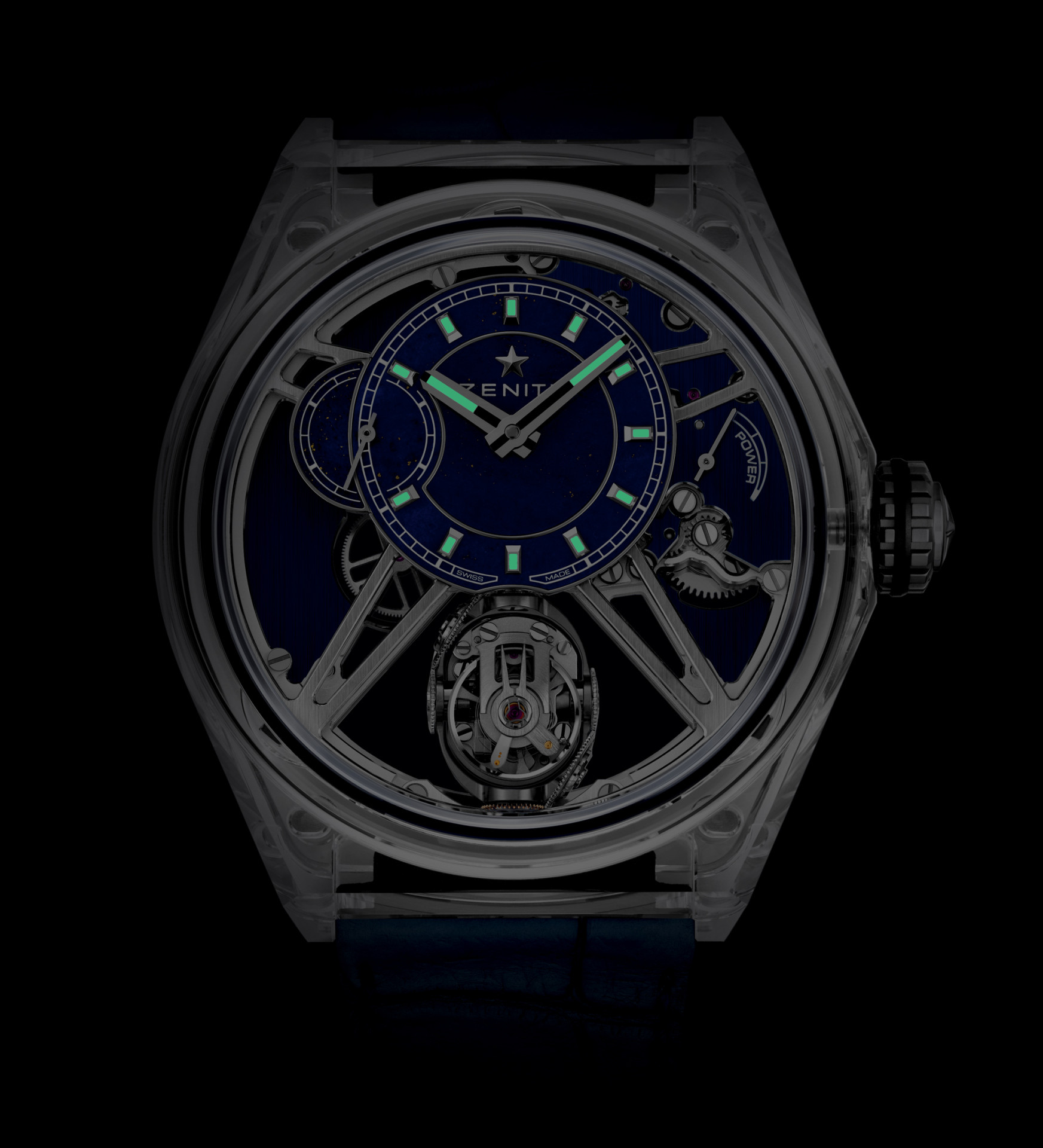 Zenith Defy Zero G Sapphire Limited Edition