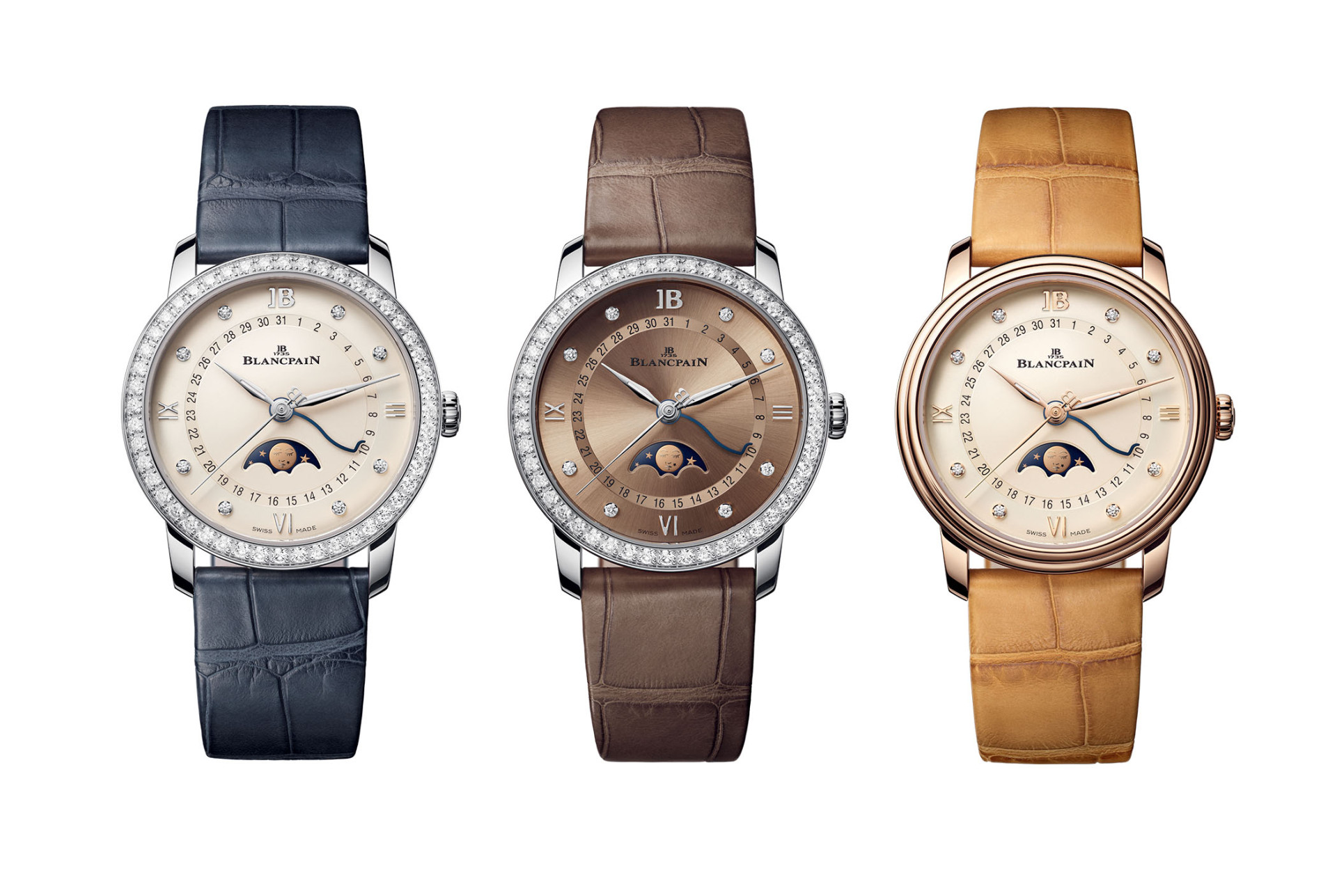 Villeret Quantieme Phases de Lune 33mm
