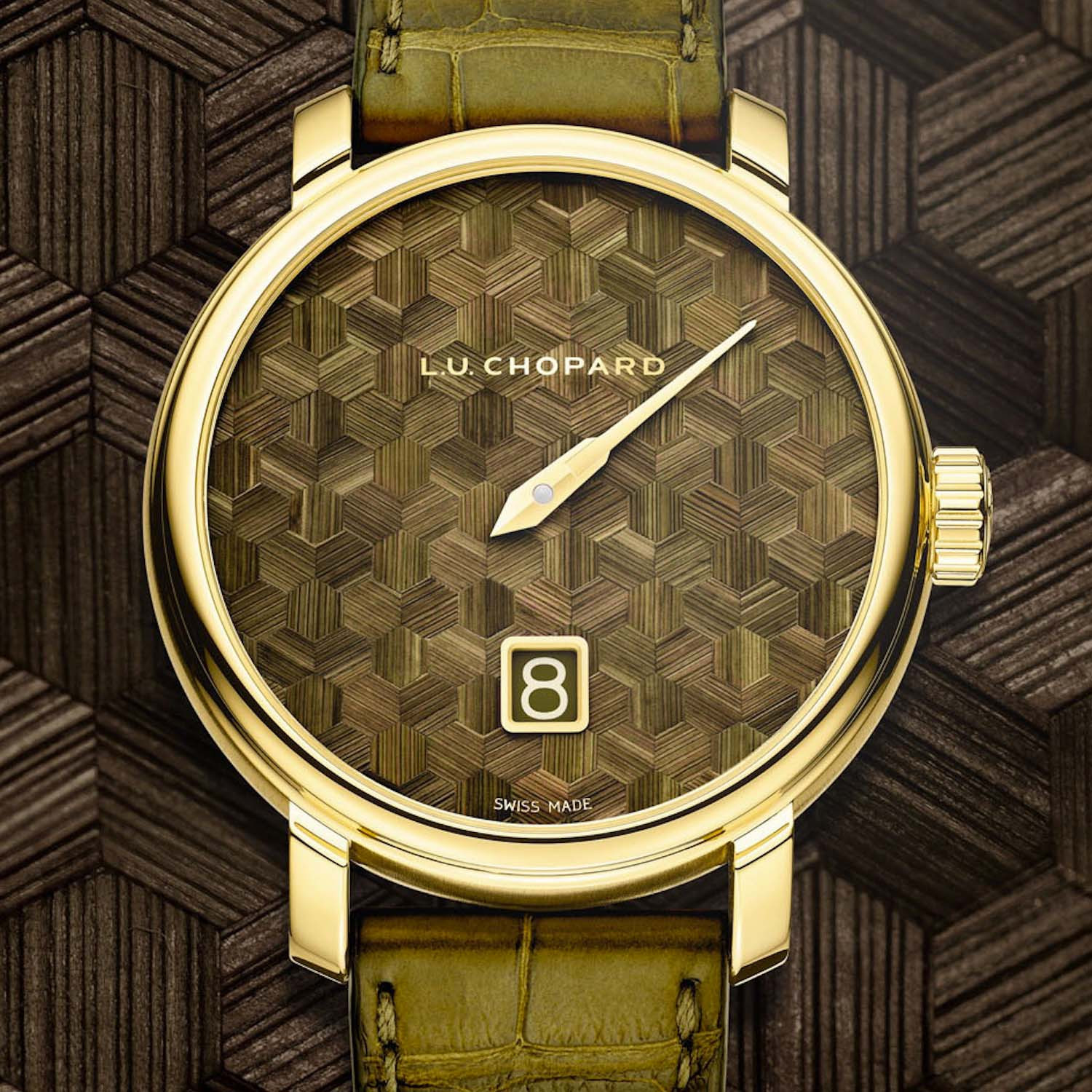 Chopard L.U.C Quattro Spirit 25 Straw Marquetry