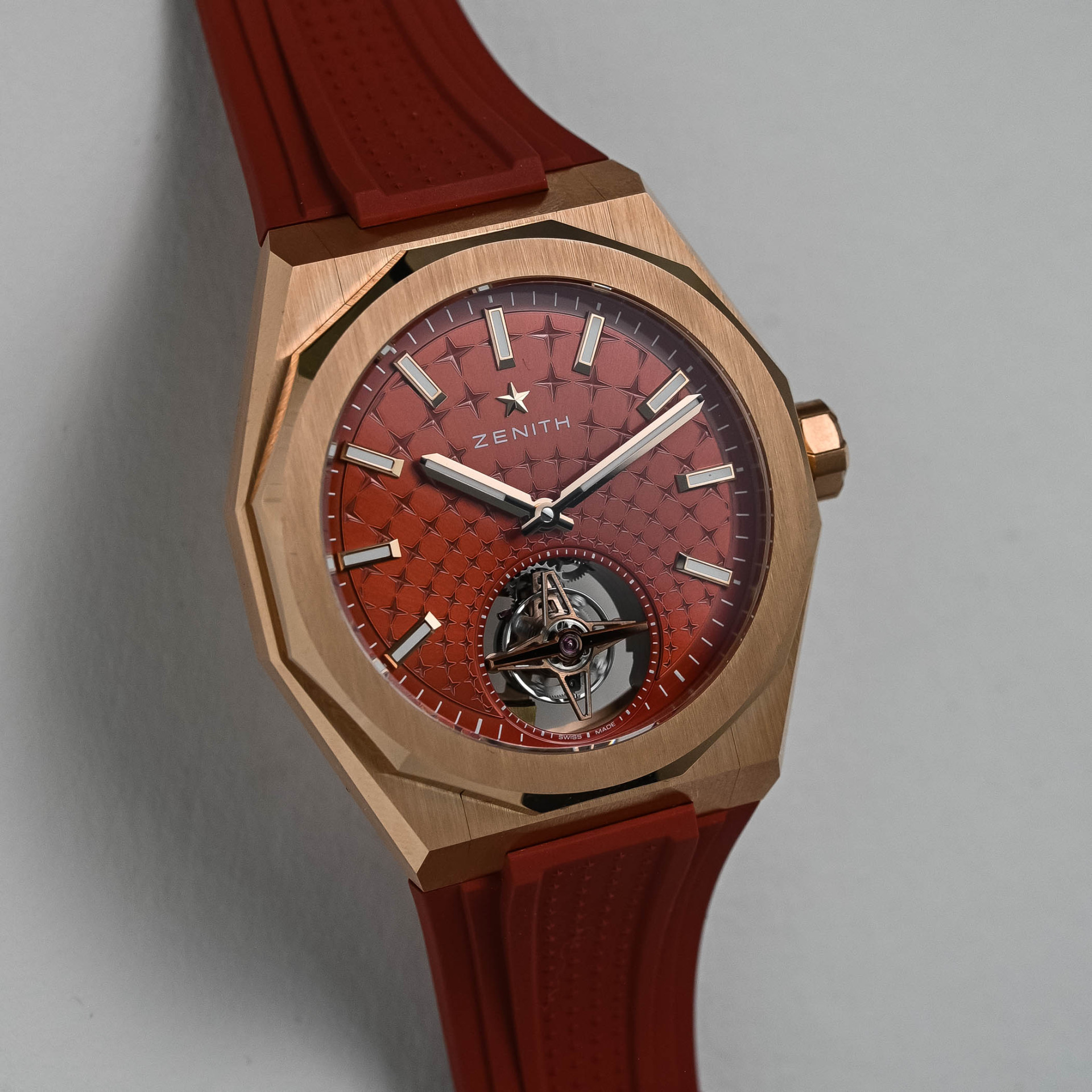 Zenith Defy Skyline Tourbillion в корпусе из розового золота