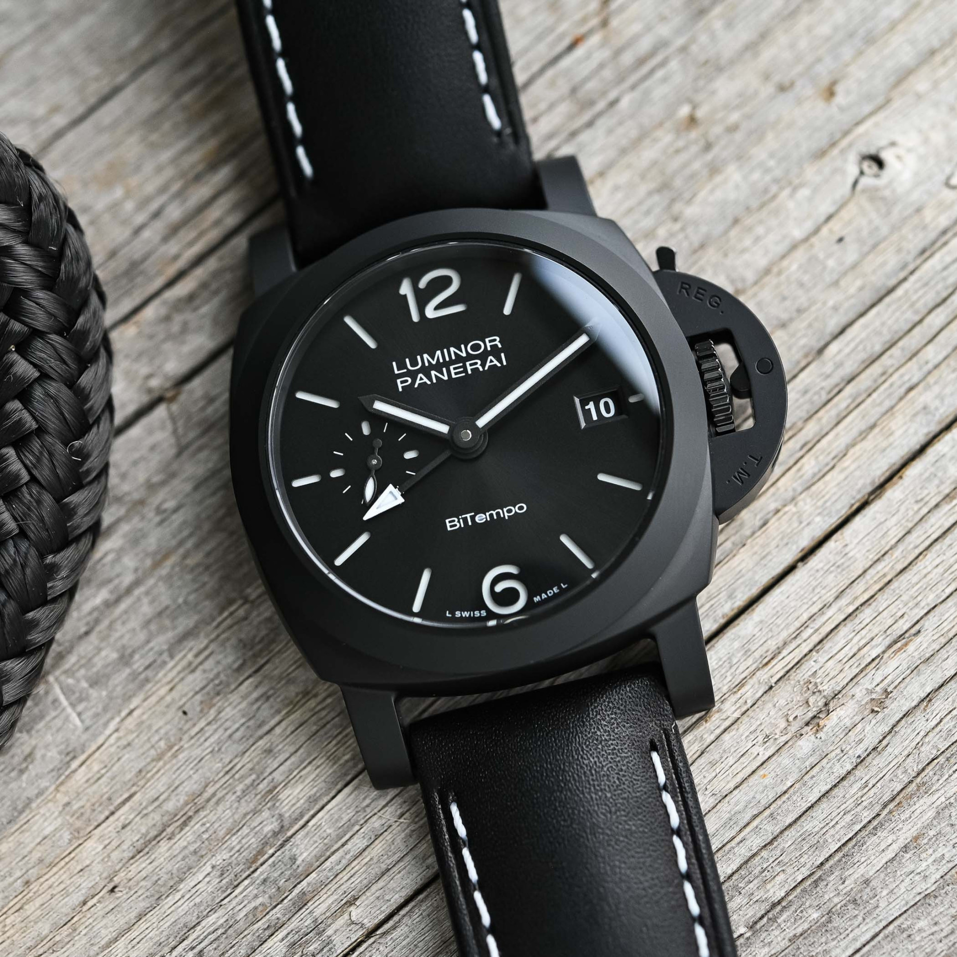 Panerai Luminor GMT Ceramica 40mm PAM01460 Panerai Luminor GMT Ceramica 40mm PAM01460