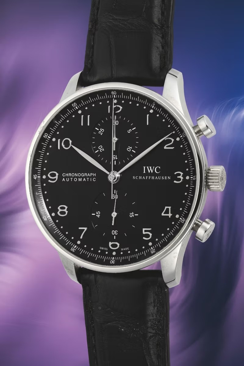 IWC Portugieser Chronograph. Эстимейт: $3,000 - 6,000 IWC Portugieser Chronograph. Эстимейт: $3,000 - 6,000