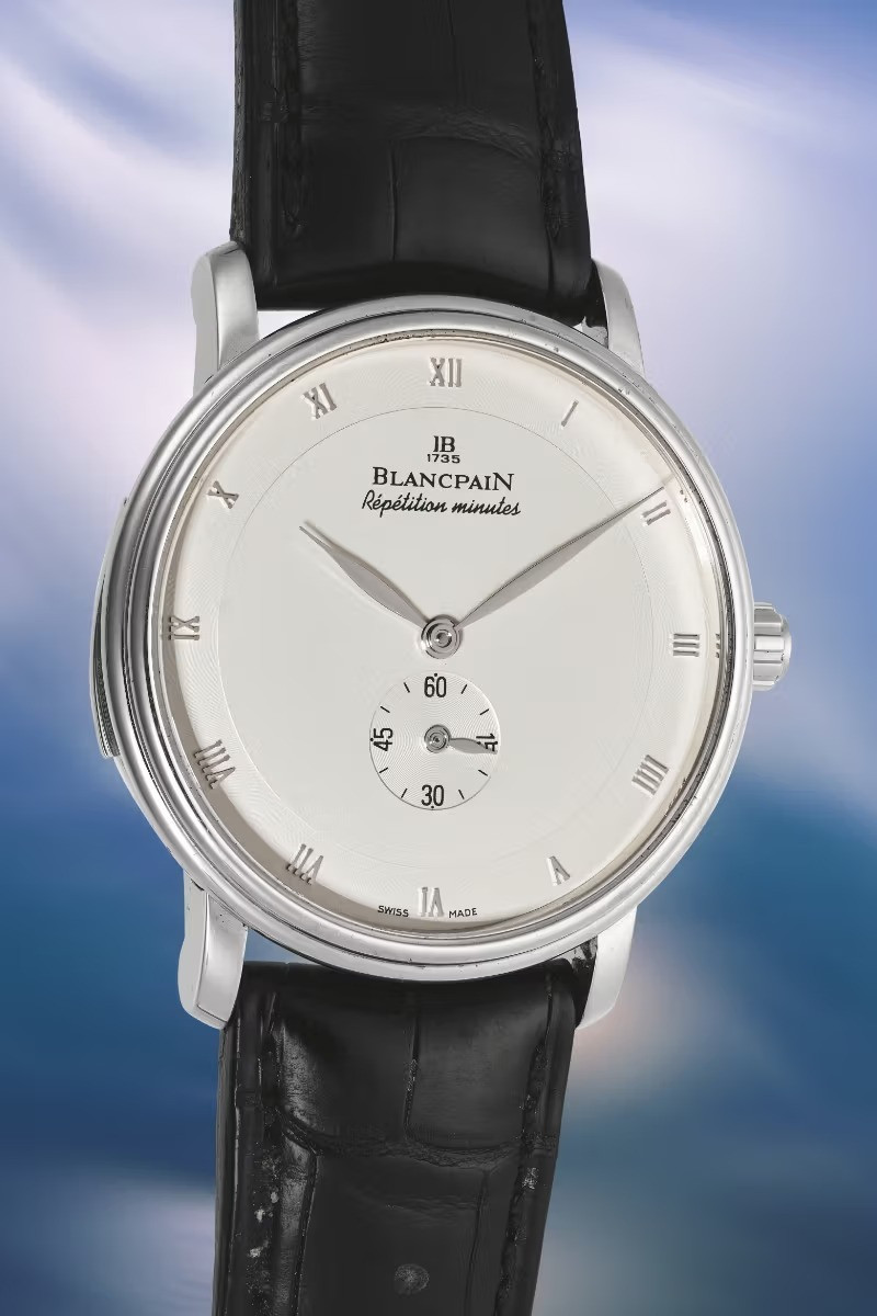 Blancpain Minute Repeater. Эстимейт: $15,000 - 30,000 Blancpain Minute Repeater. Эстимейт: $15,000 - 30,000