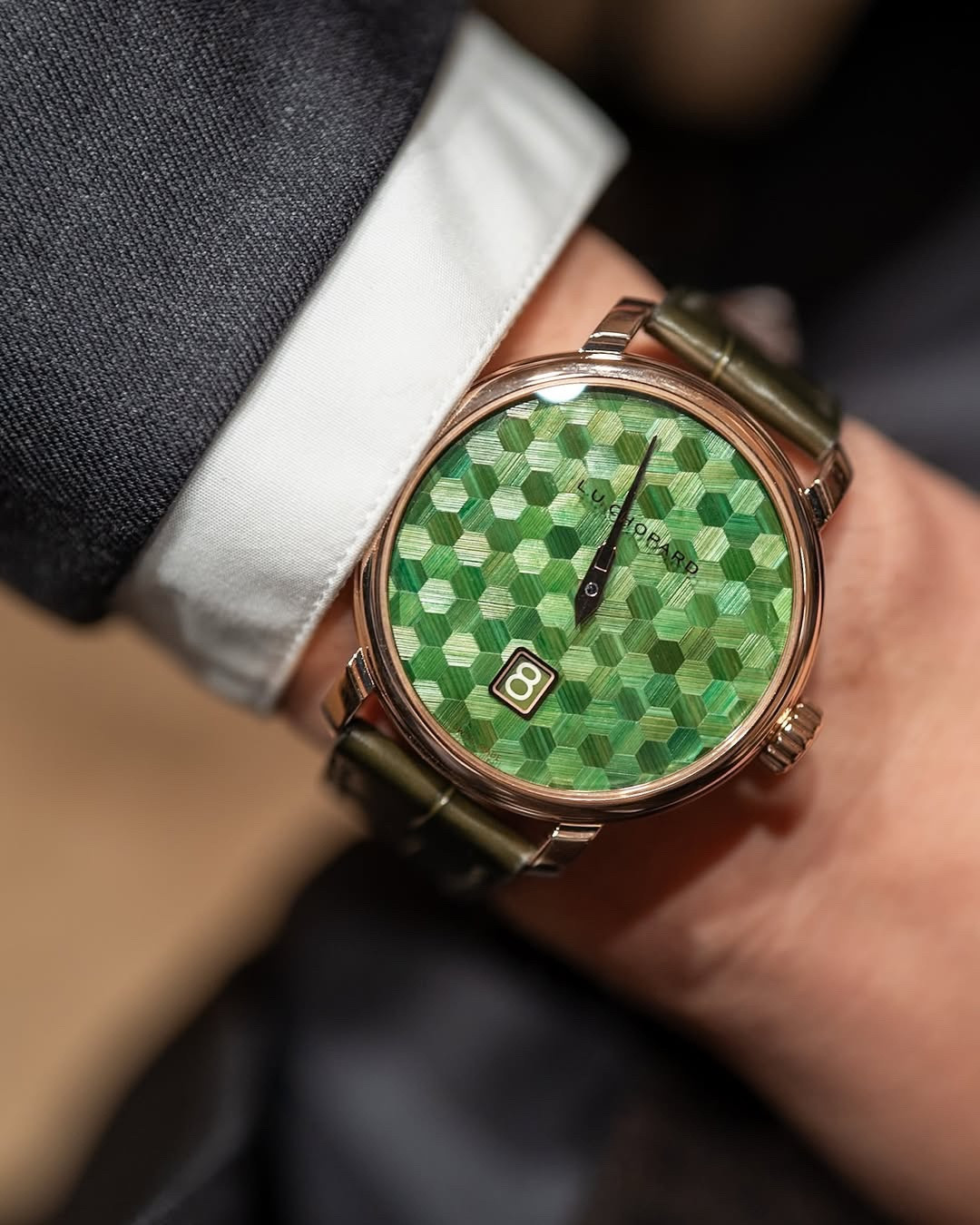 Chopard L.U.C Quattro Spirit 25 Straw Marquetry Edition Chopard L.U.C Quattro Spirit 25 Straw Marquetry Edition