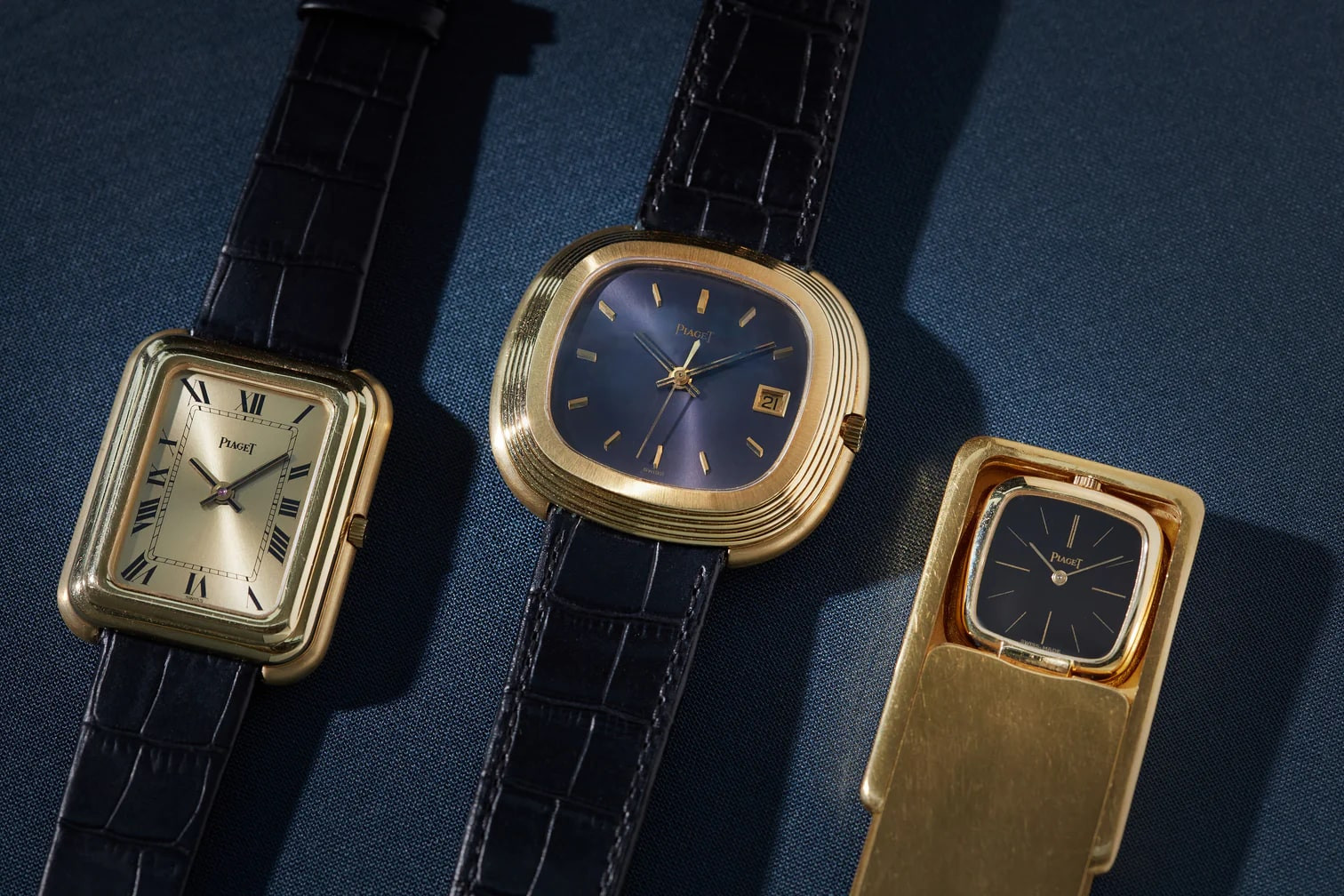 Piaget из коллекции Энди Уорхола. Piaget Ref. 15102 в центре