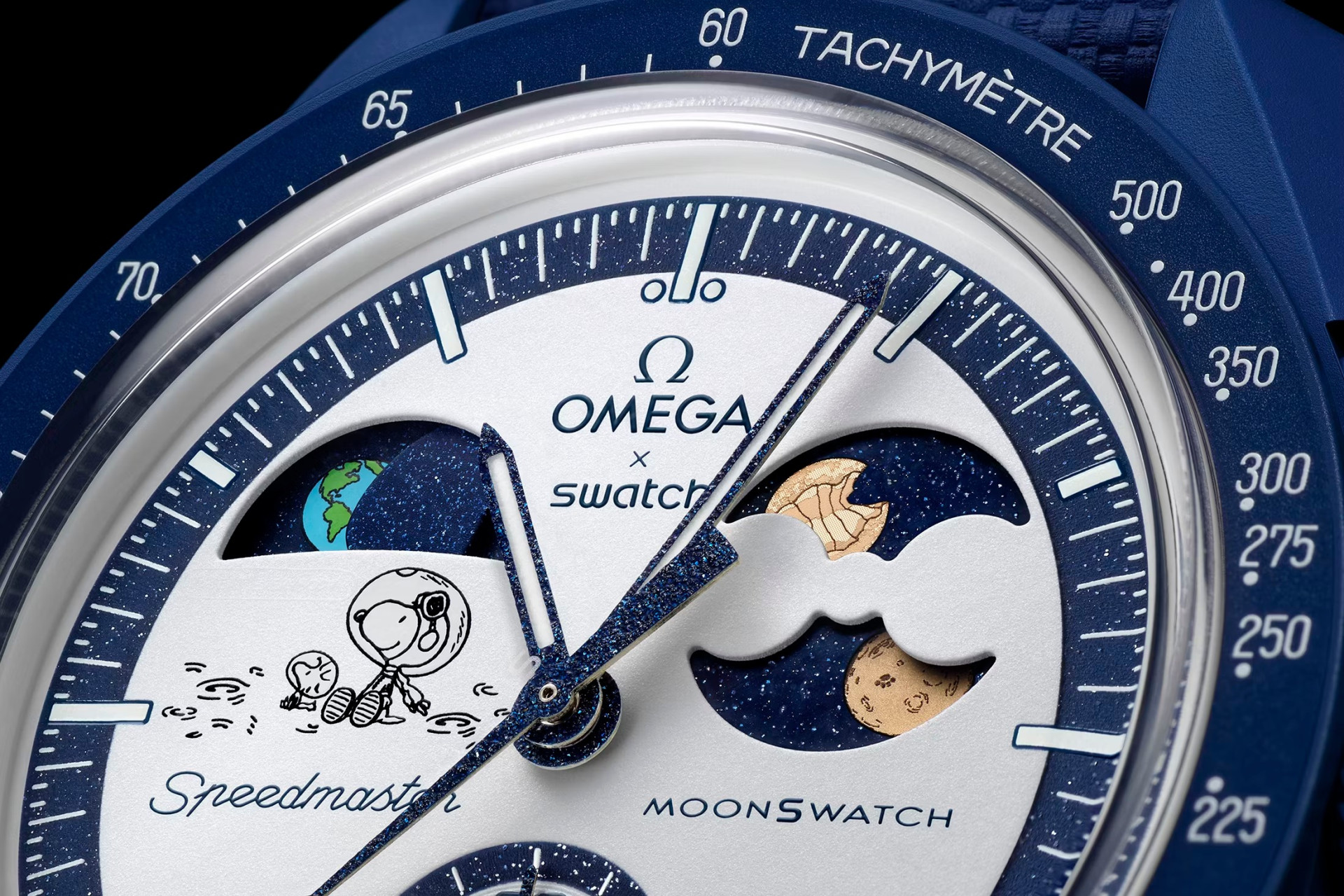 MoonSwatch Mission to Earthphase Moonshine Gold «Beaver Moon»