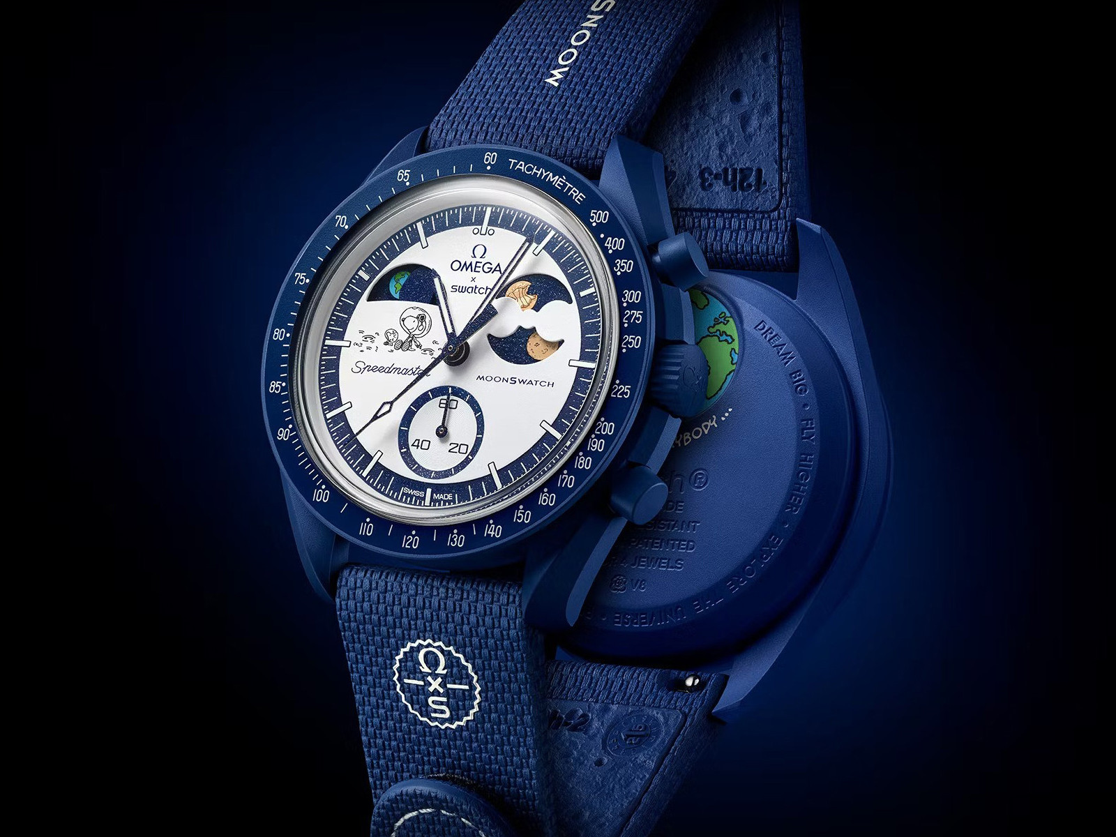 Omega x Swatch MoonSwatch Mission to Earthphase Moonshine Gold «Beaver Moon»