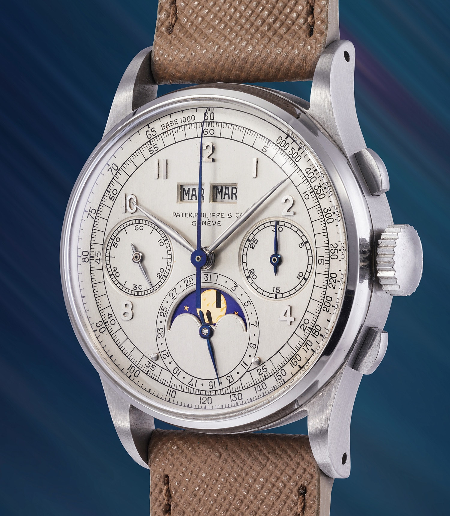 3. Patek Philippe Ref.1518 Stainless Steel – CHF 14,190,000 ($17,6 млн.)
