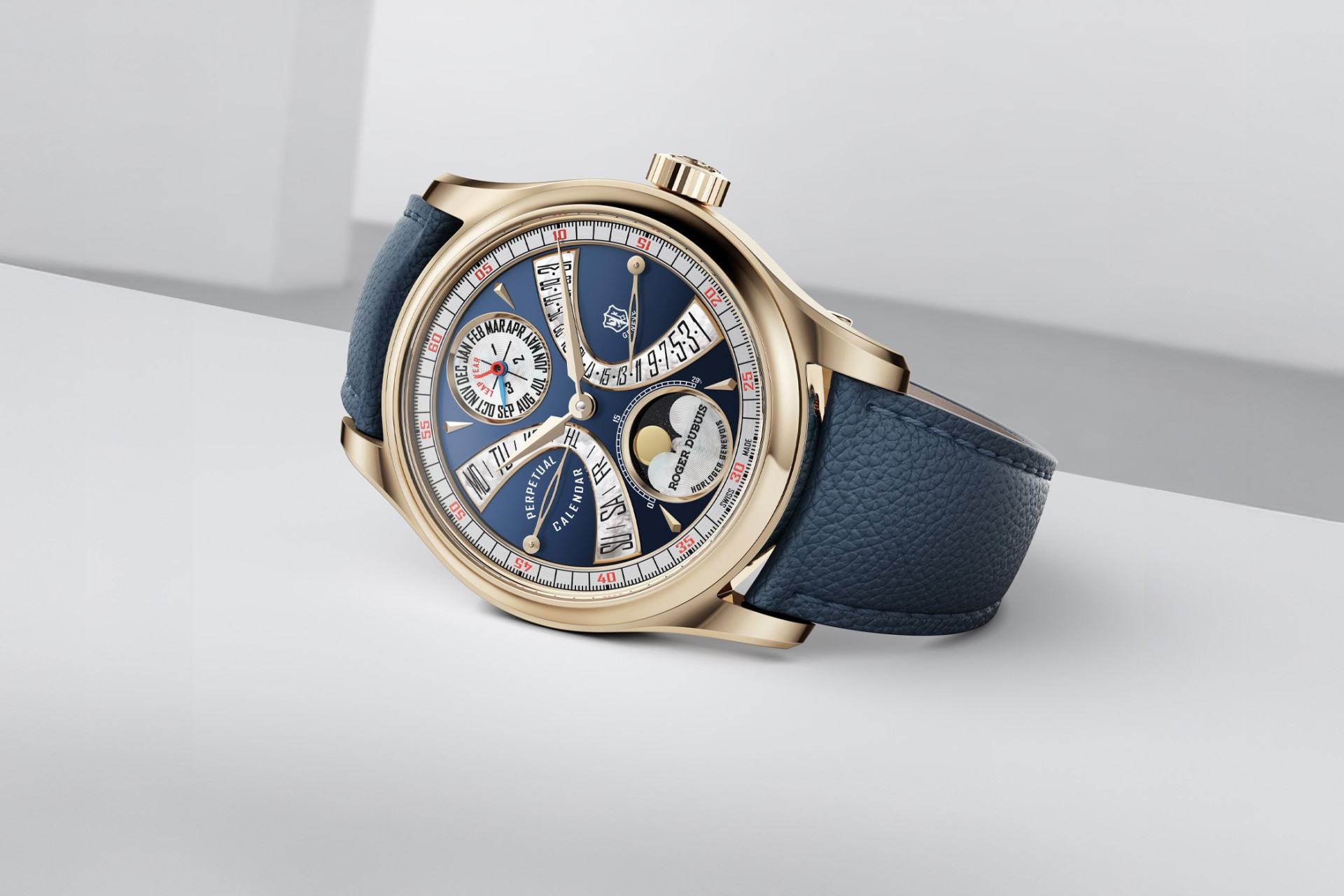 Roger Dubuis Hommage La Placide Perpetual Calendar Biretrograde