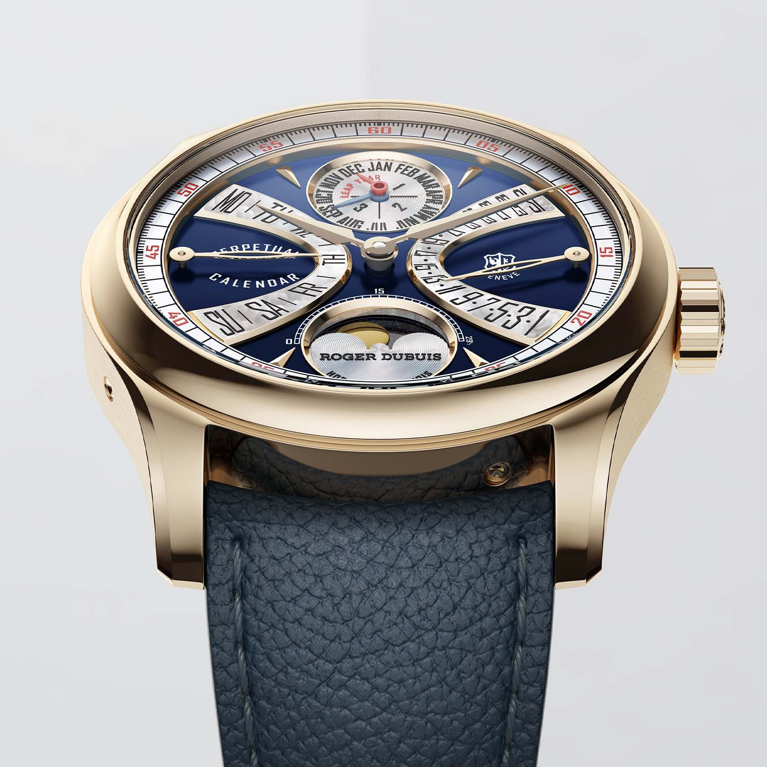Roger Dubuis Hommage La Placide Perpetual Calendar Biretrograde