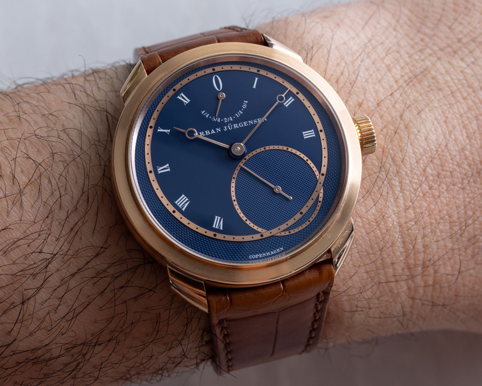 Мужские часы: Urban Jürgensen UJ-2: Double wheel natural escapement