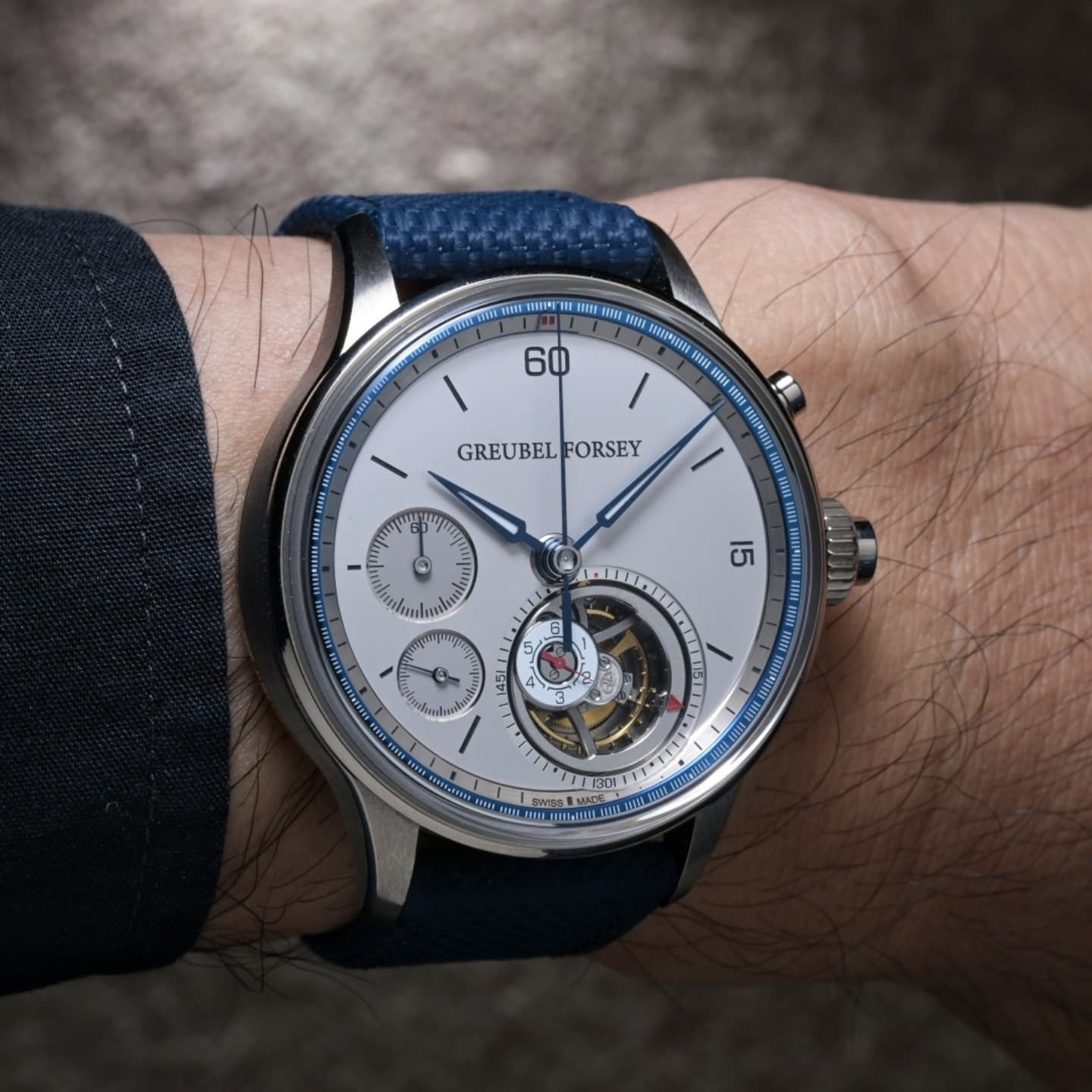 Исключительная механика: Greubel Forsey Nano Foudroyante