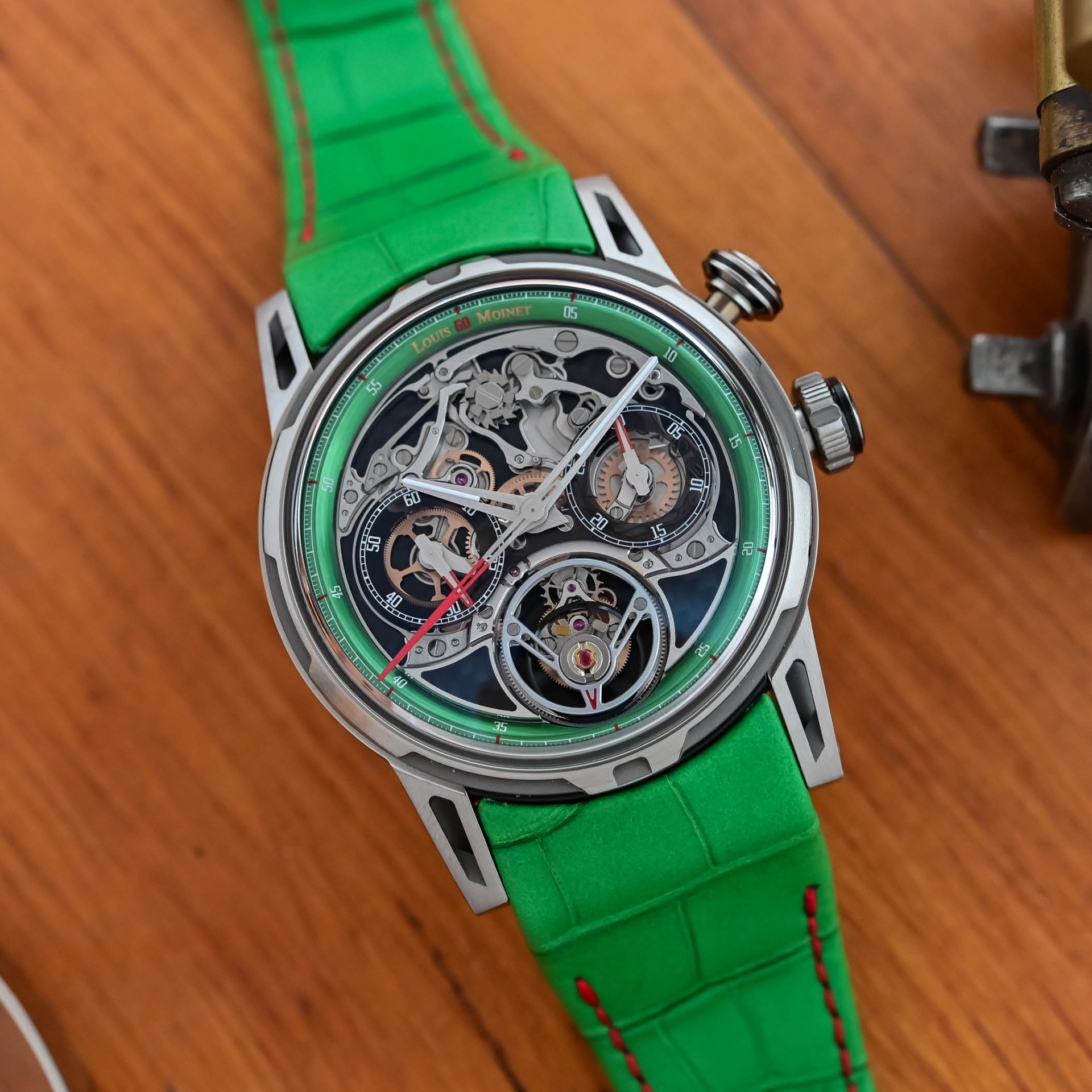 Louis Moinet Impulsion Titanium Chronograph Tourbillon