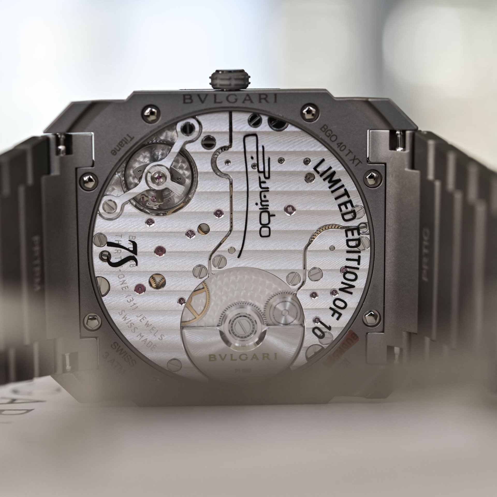 Bvlgari Octo Finissimo Mattar Bin Lahej Limited Edition