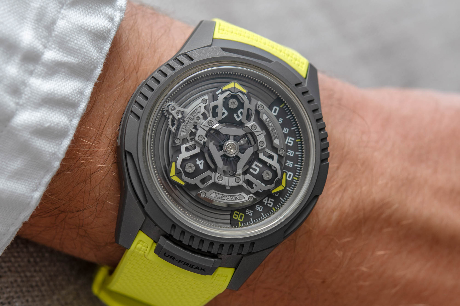 Urwerk x Ulysse Nardin UR-FREAK