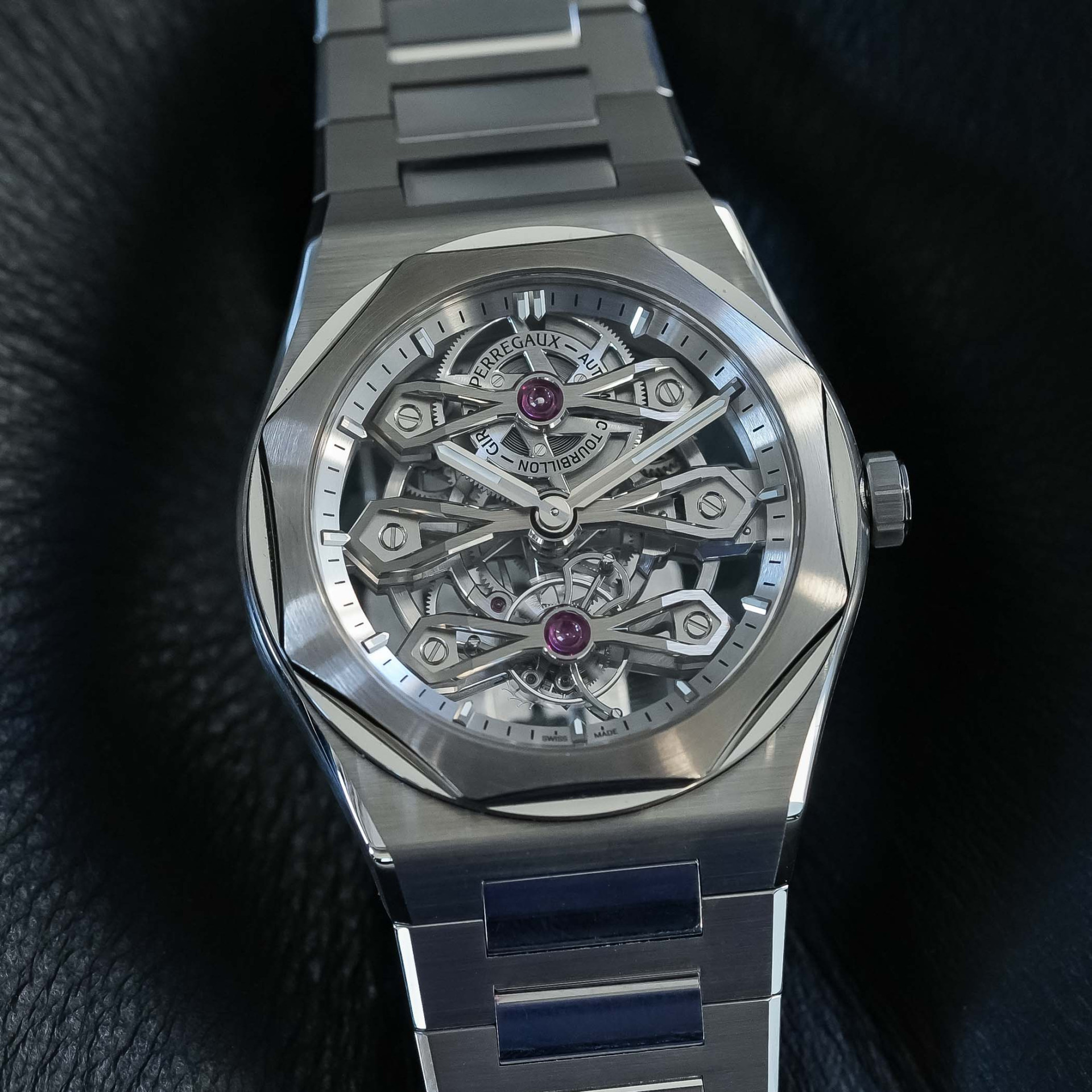 Girard-Perregaux Laureato Three Gold Bridges