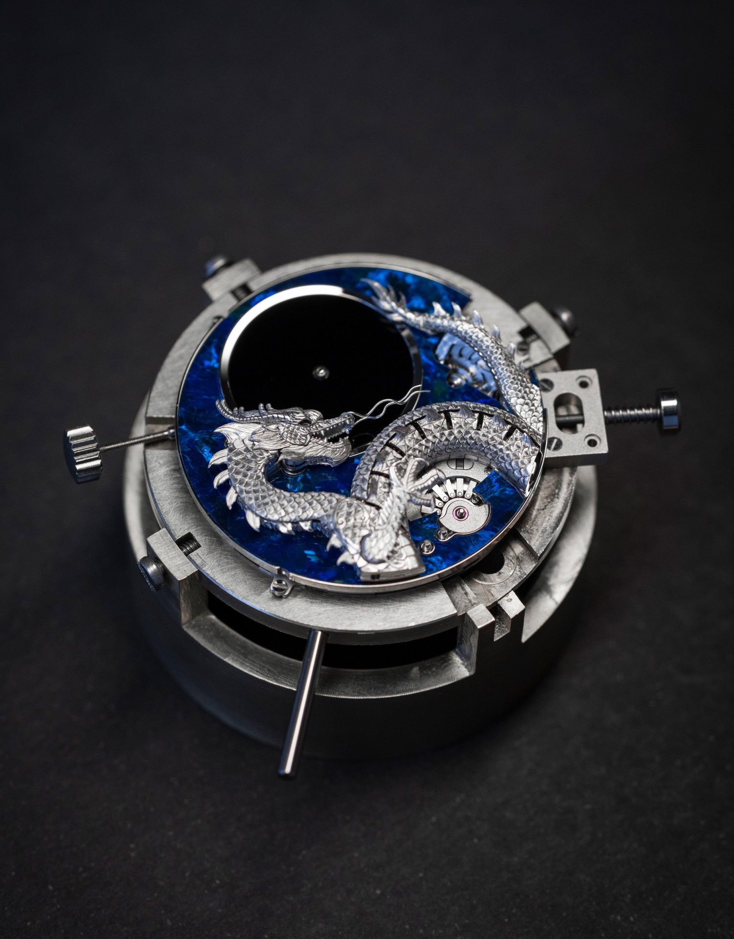 Jaquet Droz Imperial Dragon Automaton Sapphire – Opal