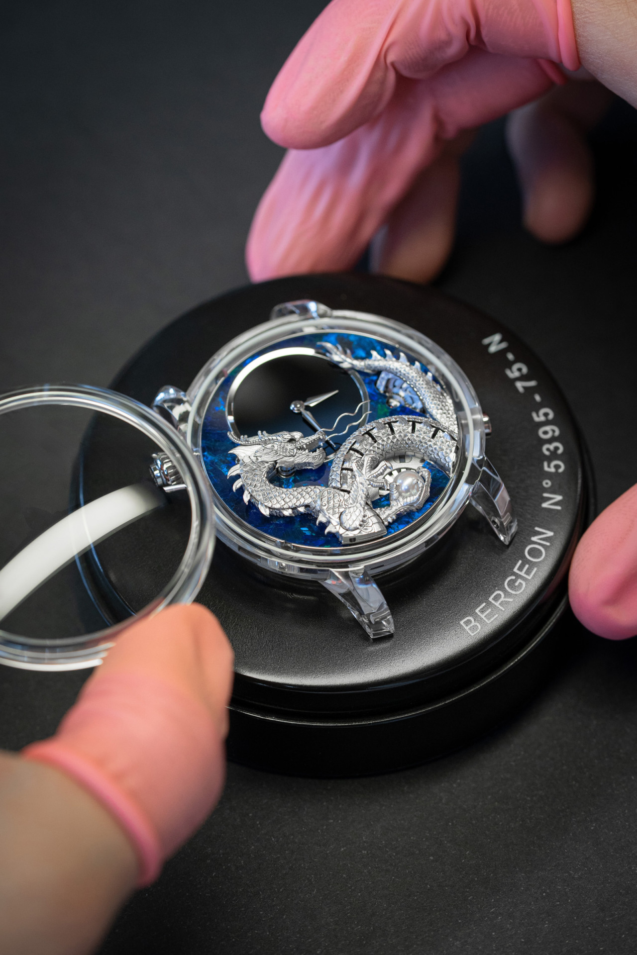 Jaquet Droz Imperial Dragon Automaton Sapphire – Opal