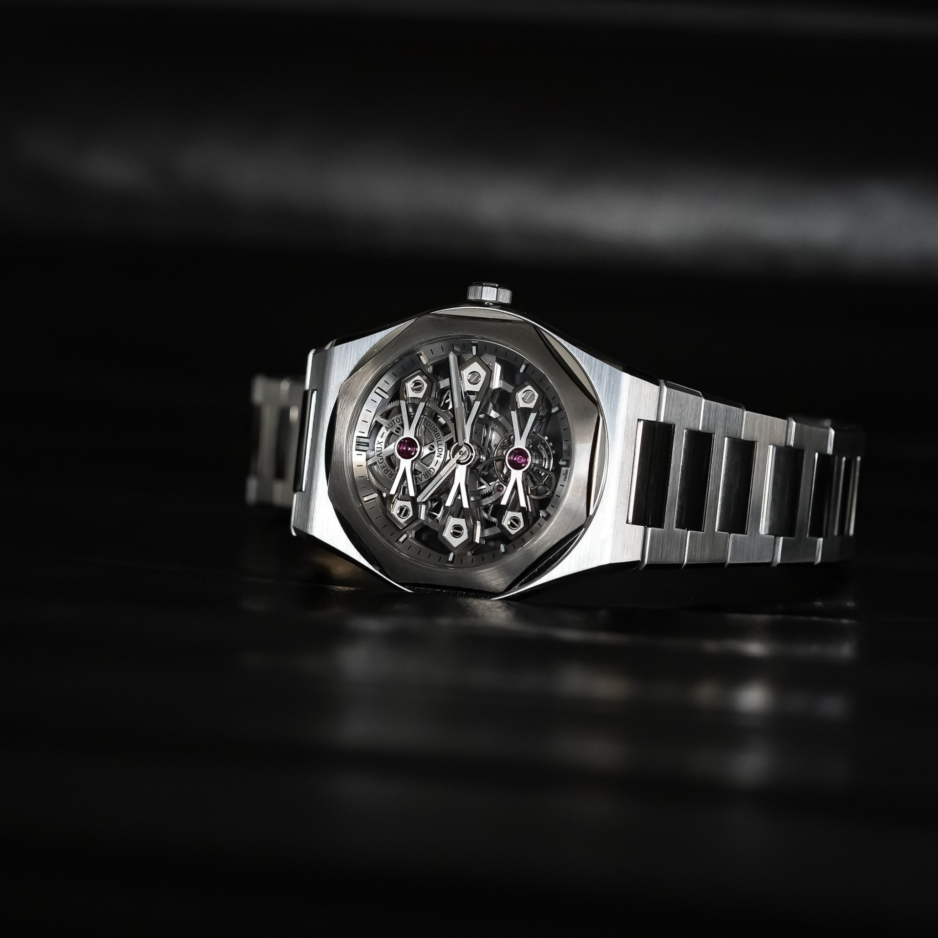 Girard-Perregaux Laureato Three Gold Bridges