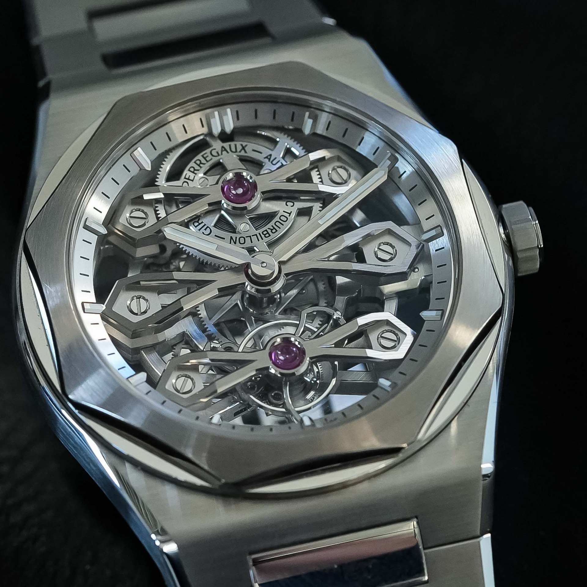 Girard-Perregaux Laureato Three Gold Bridges
