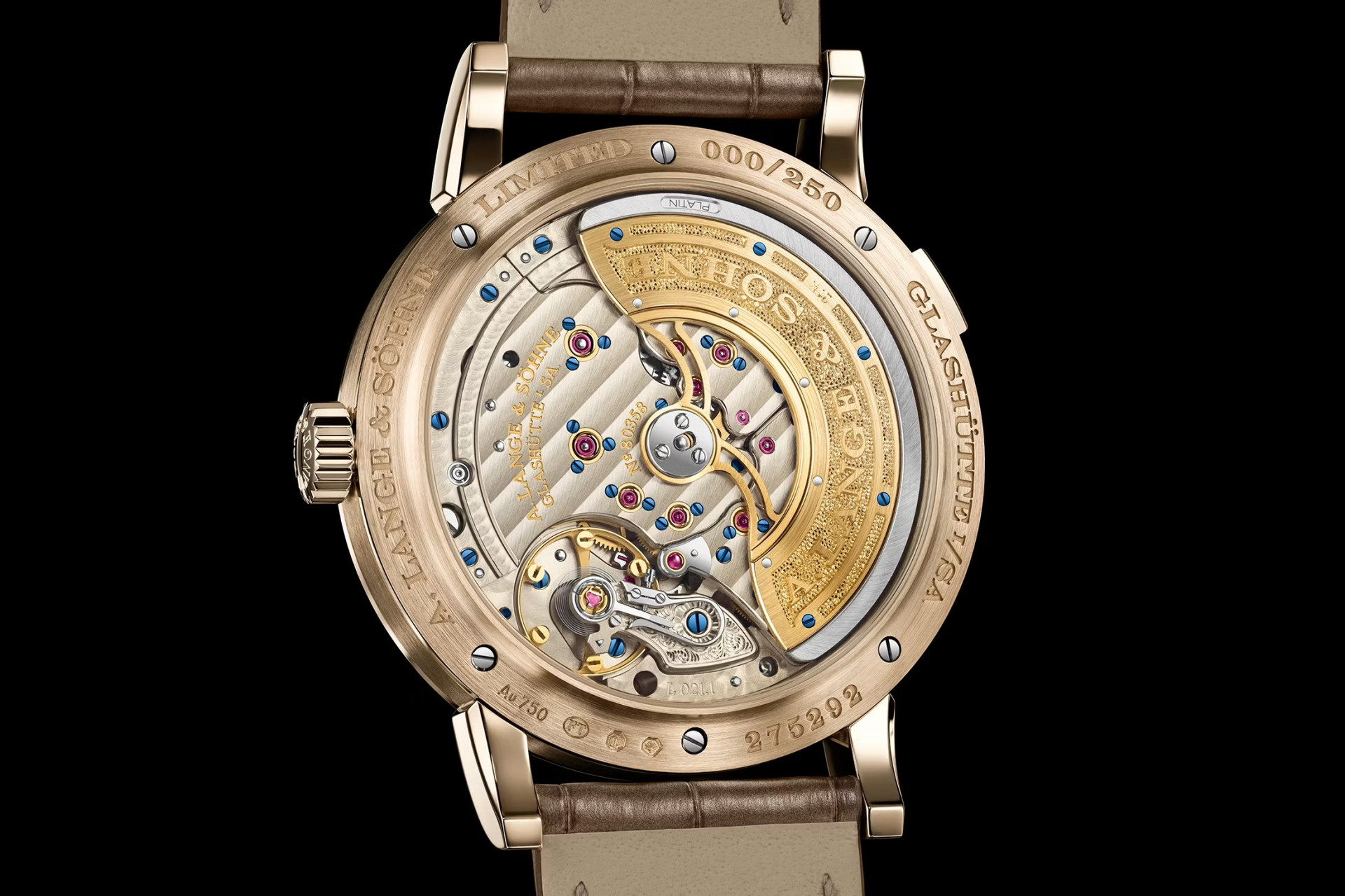 A. Lange & Söhne Lange 1 Daymatic Honeygold