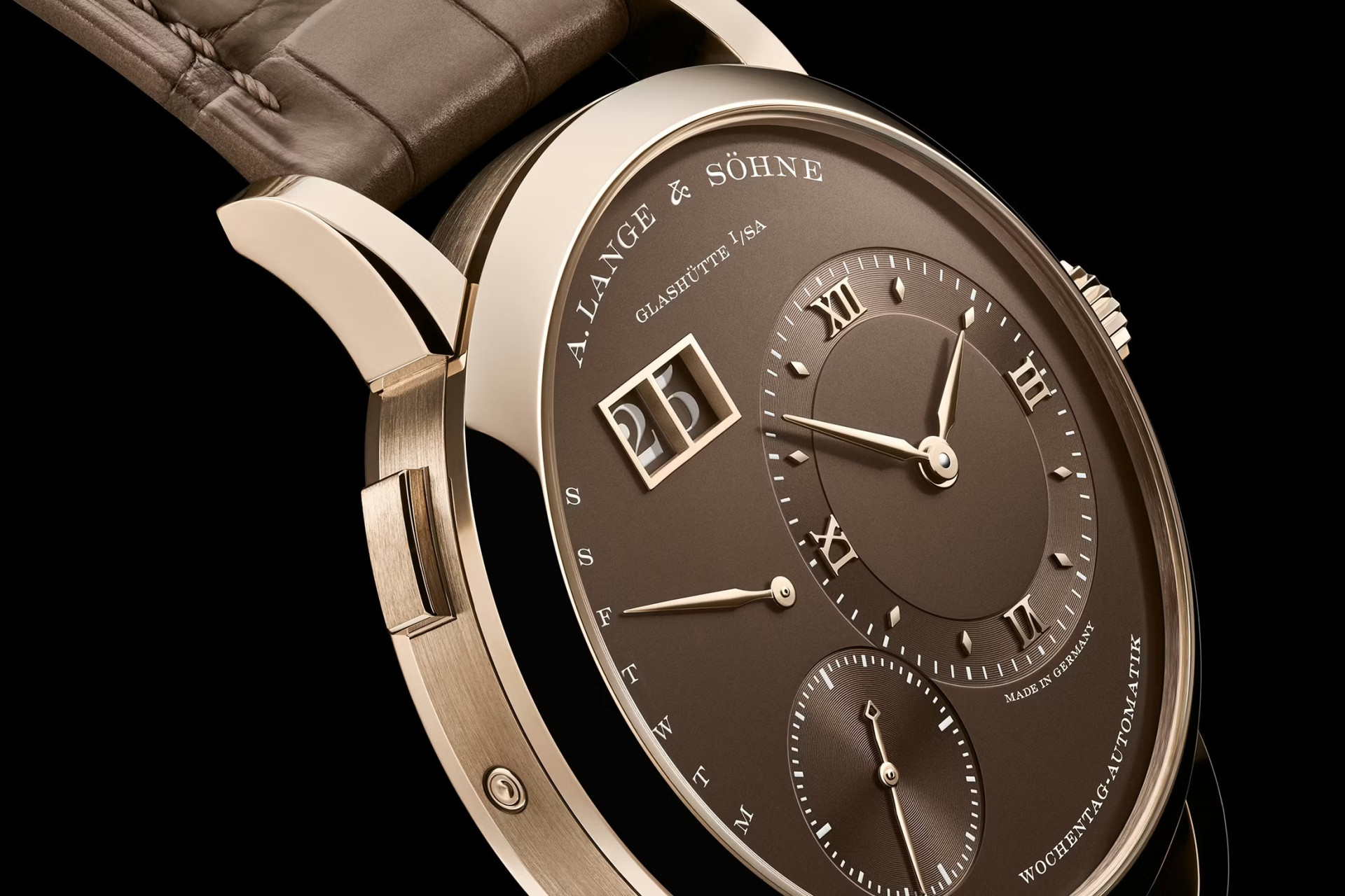 A. Lange & Söhne Lange 1 Daymatic Honeygold