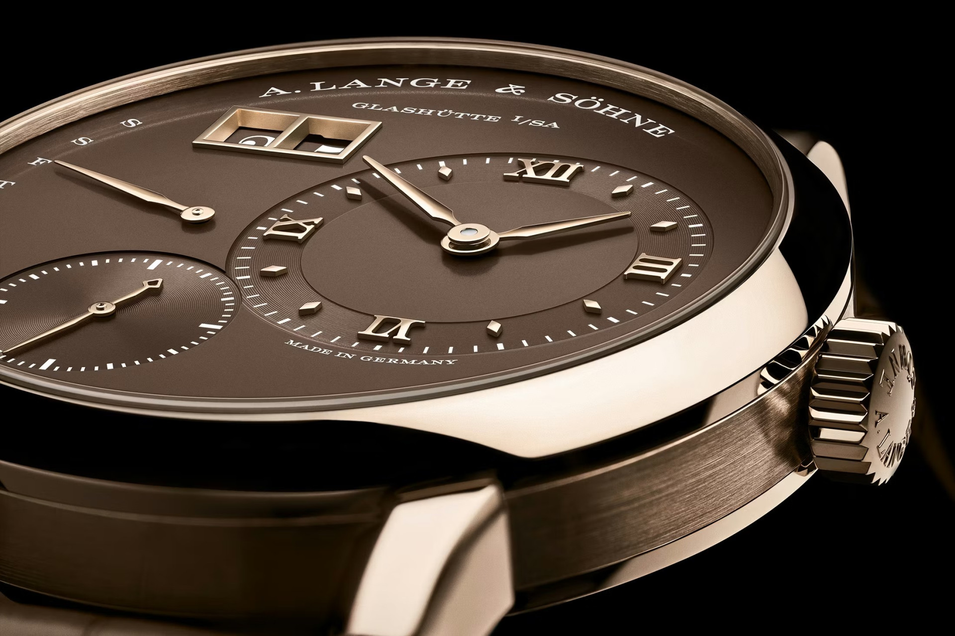 A. Lange & Söhne Lange 1 Daymatic Honeygold