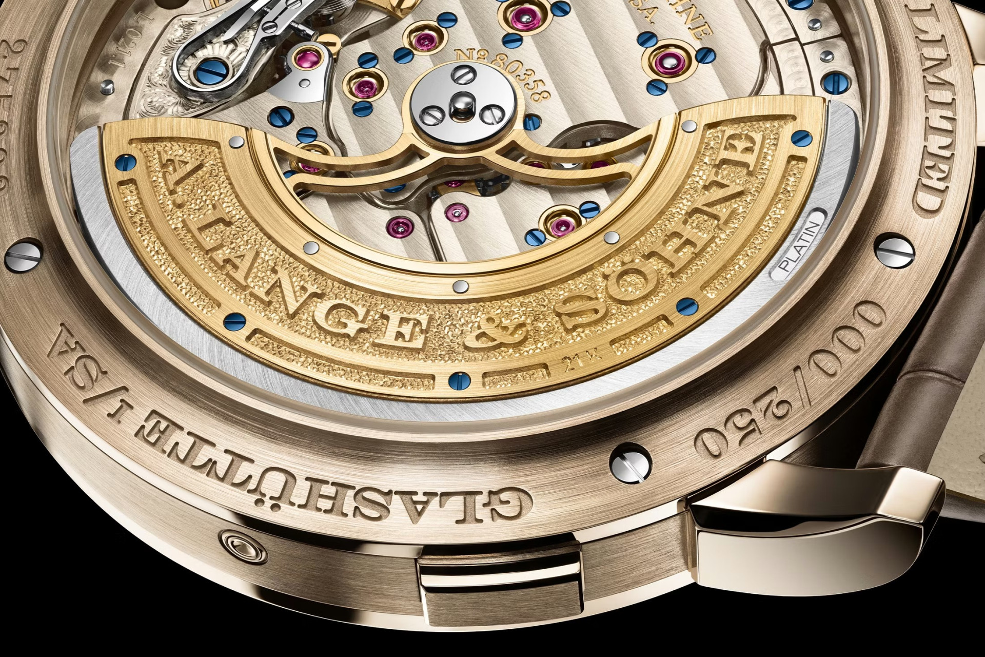 A. Lange & Söhne Lange 1 Daymatic Honeygold
