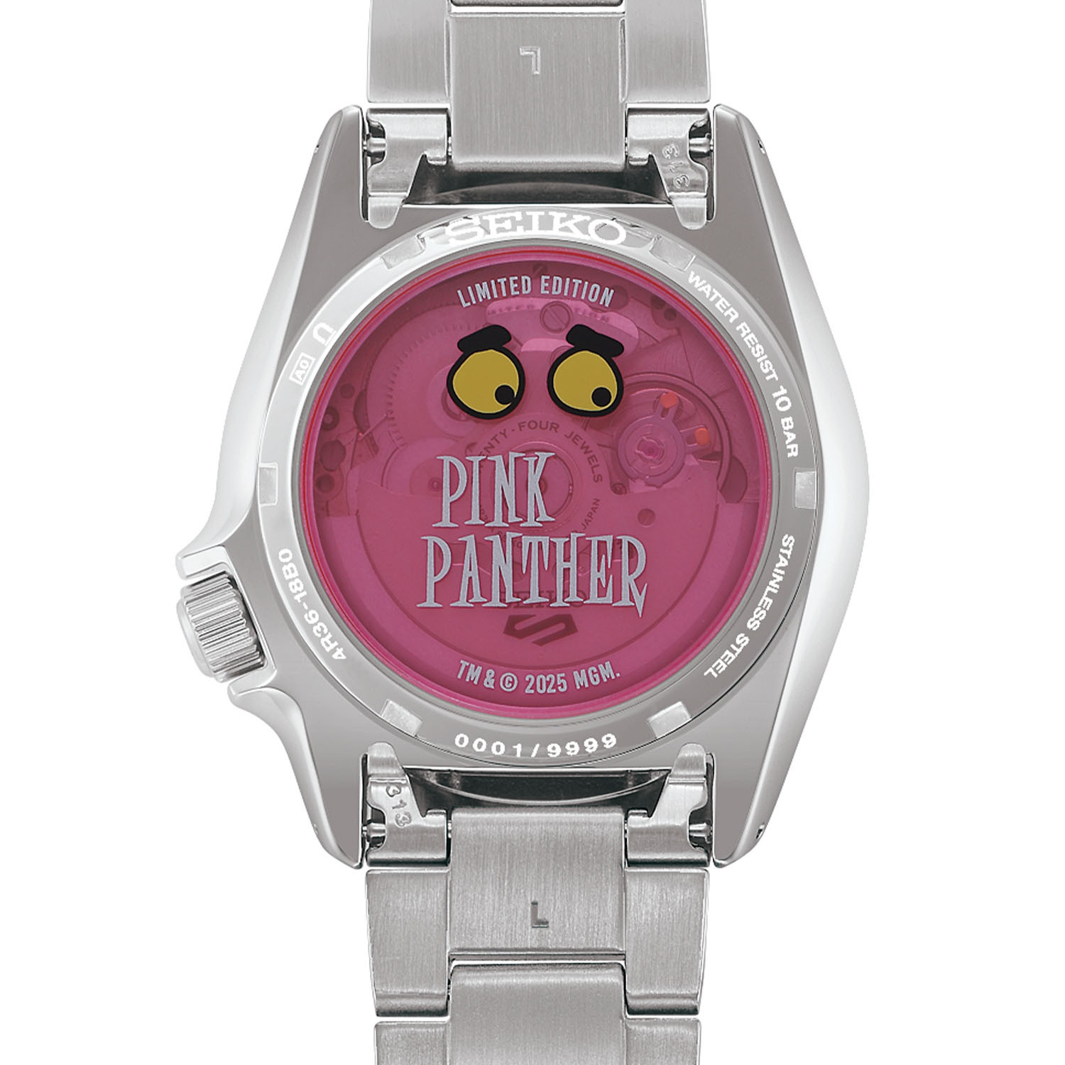 Seiko 5 Sports Pink Panther Limited Edition SRPM07