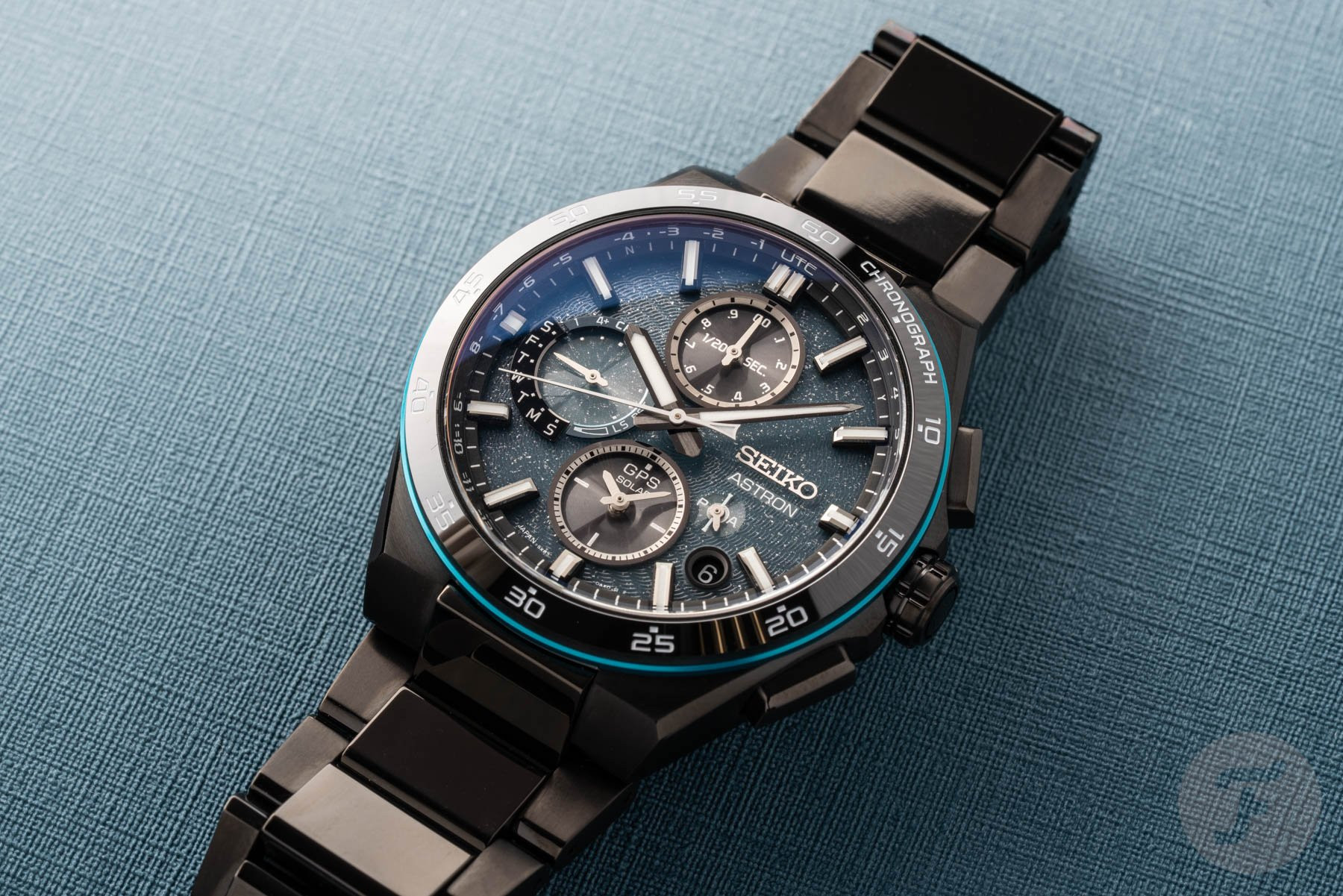 Seiko Astron GPS Solar Dual-Time Chronograph SSH187
