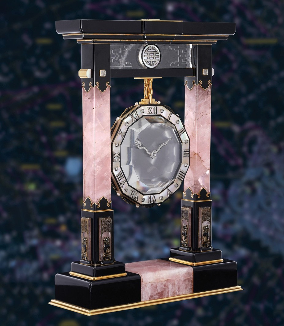 Cartier Portico Mystery Clock