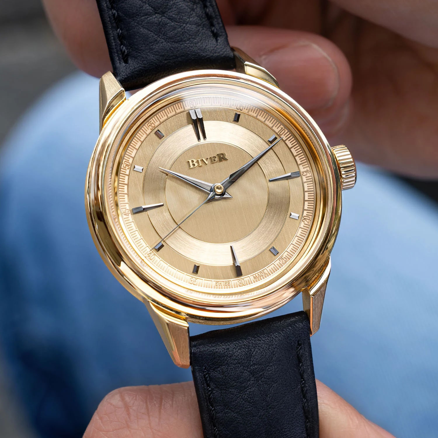 Biver Automatique Yellow Gold