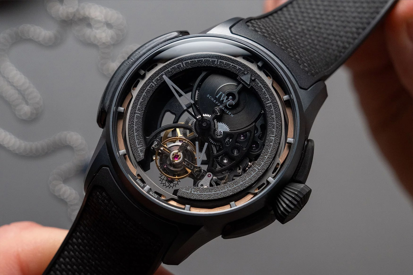 IWC Big Pilot’s Watch Shock Absorber Tourbillon Skeleton XPL