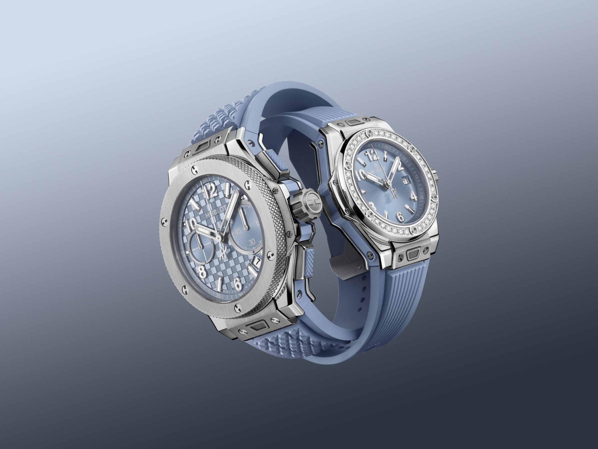 Hublot Big Bang Original Unico и Spirit of Big Bang Coal Blue