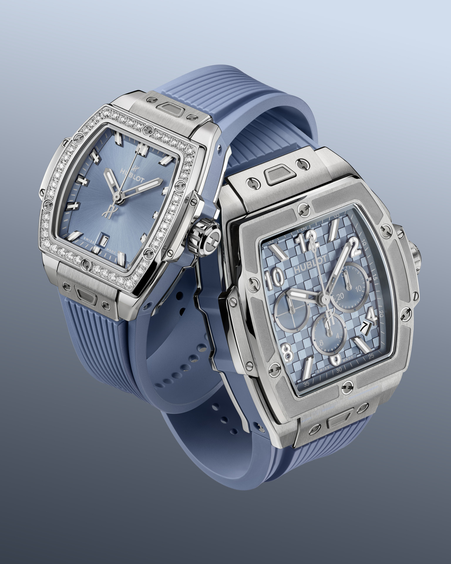 Hublot Big Bang Original Unico и Spirit of Big Bang Coal Blue