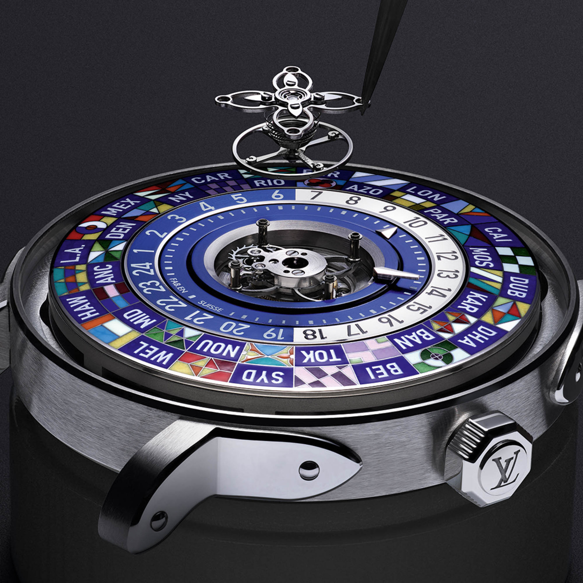 Louis Vuitton Escale Worldtime Tourbillon