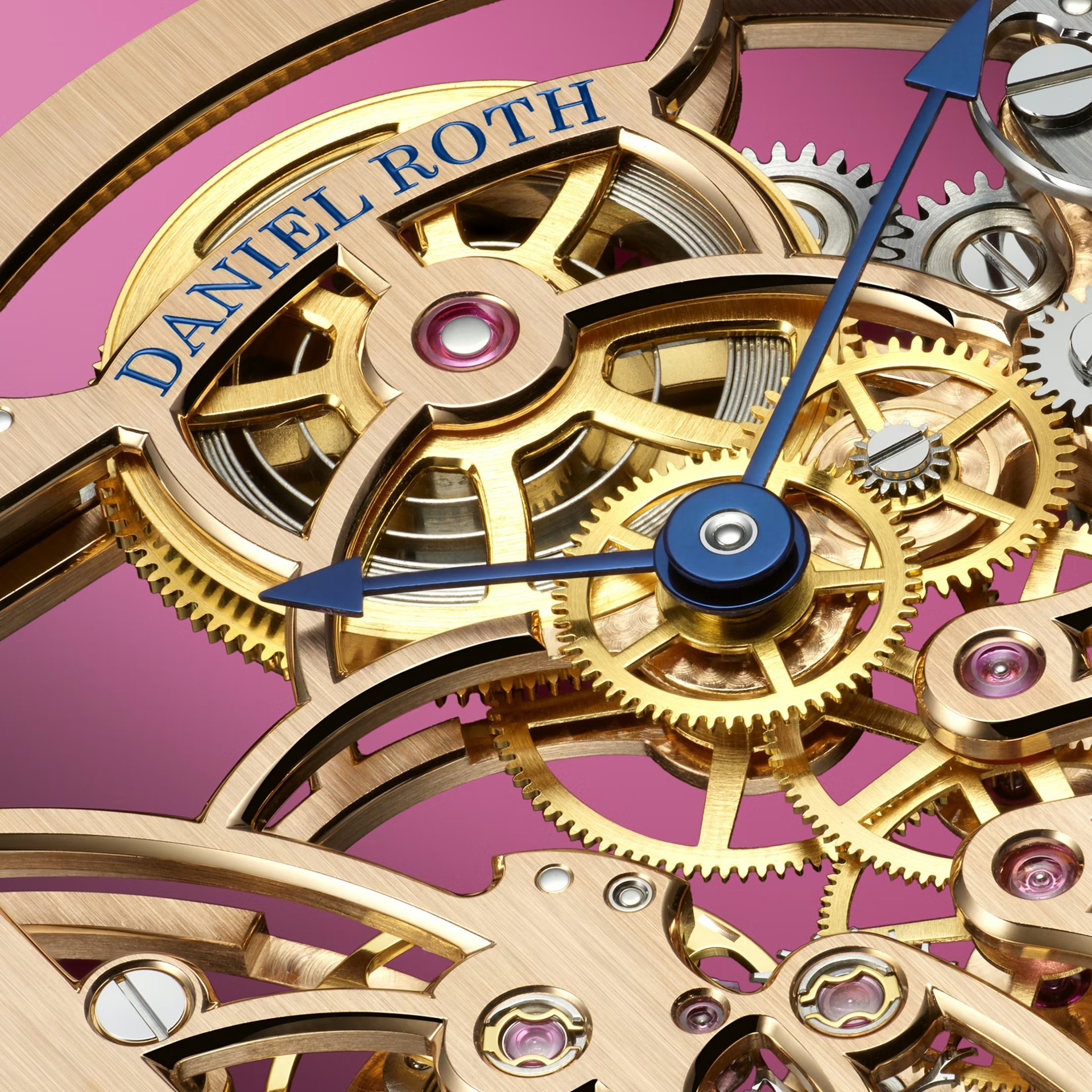 Daniel Roth Extra Plat Rose Gold Skeleton