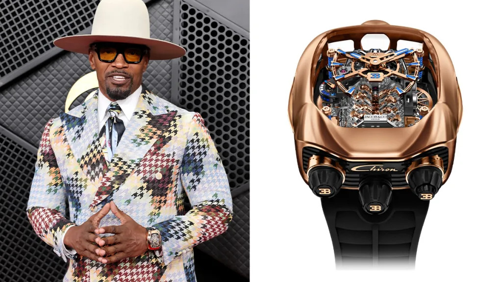 Джейми Фокс: Jacob & Co. Bugatti Chiron V2