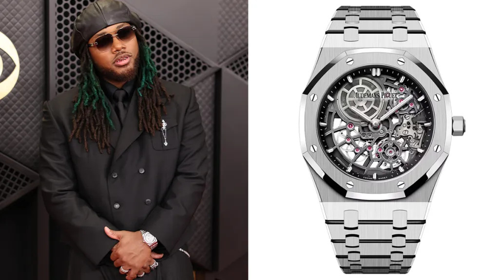 Леон Томас: Audemars Piguet Royal Oak «Jumbo» Extra-Thin Openworked