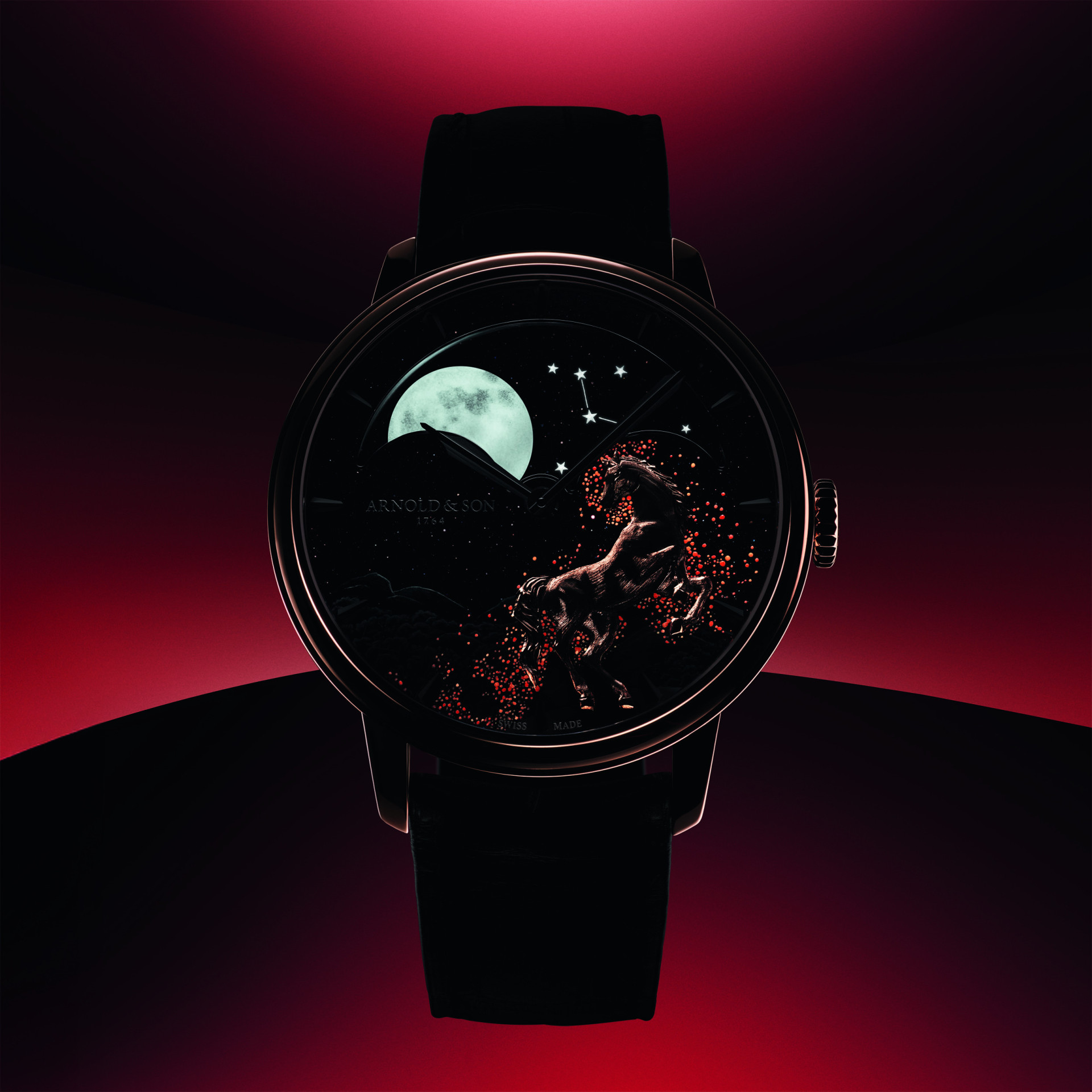 Arnold & Son Perpetual Moon 41.5 Year of the Horse