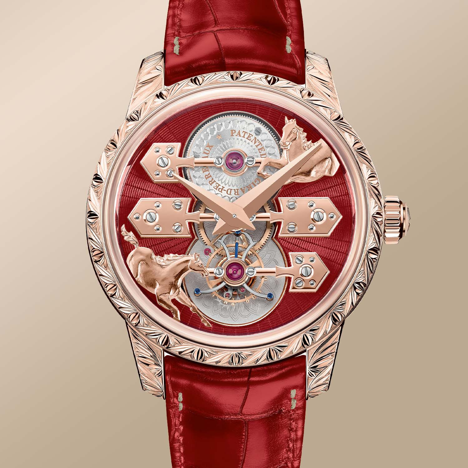 Girard-Perregaux La Esmeralda Tourbillon «A Secret» Eternity Edition к году Огненной лошади